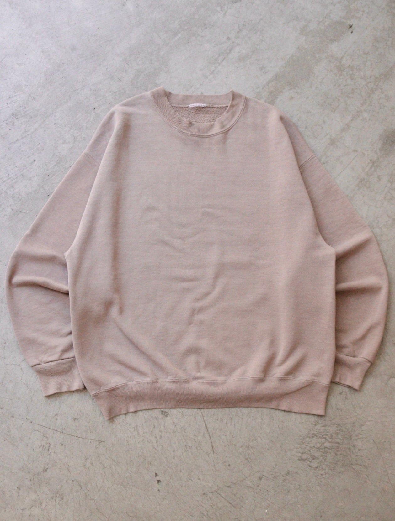 1990S FADED BLANK SWEATSHIRT