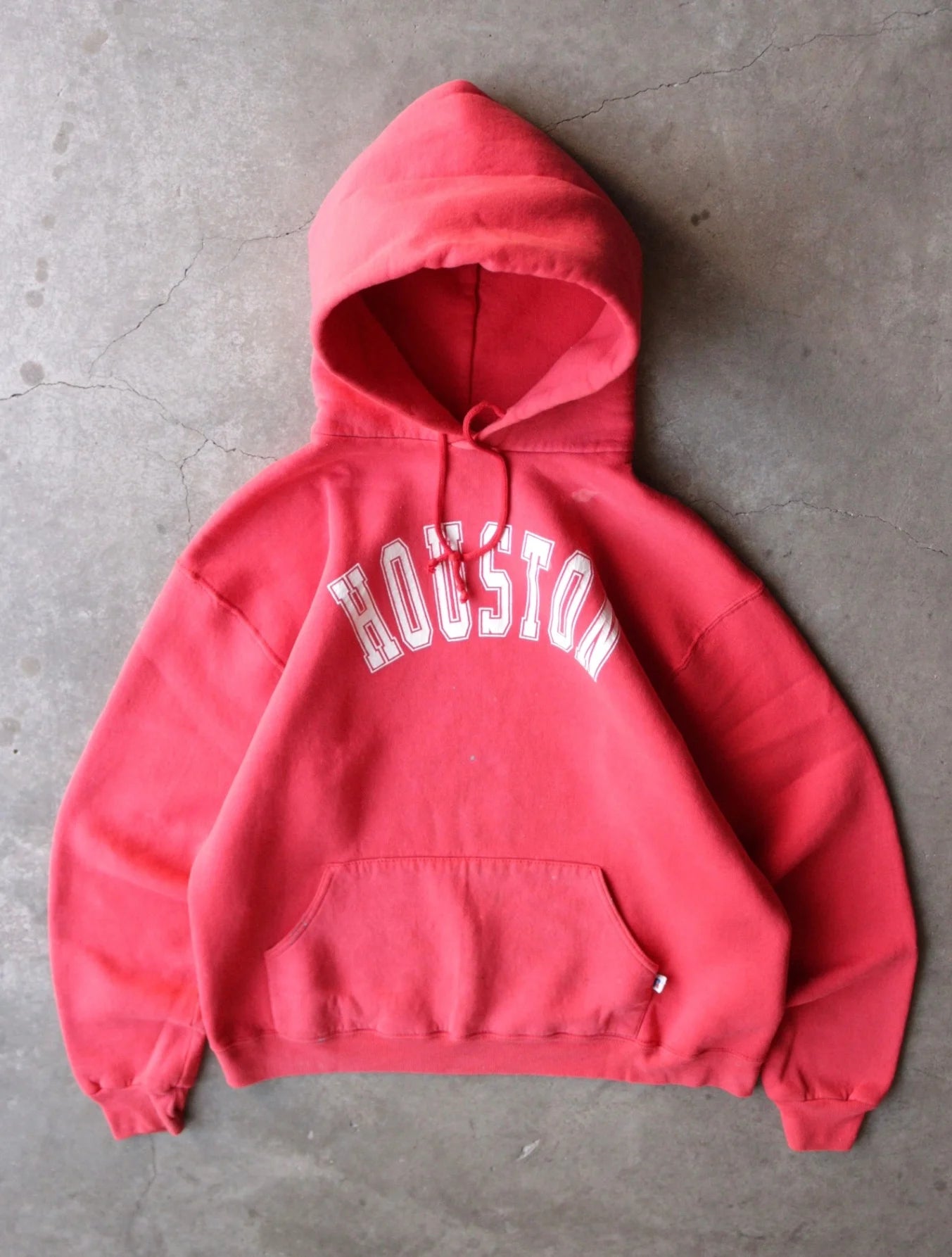 1990S HOUSTON RUSSELL HOODED SWEATSHIRT