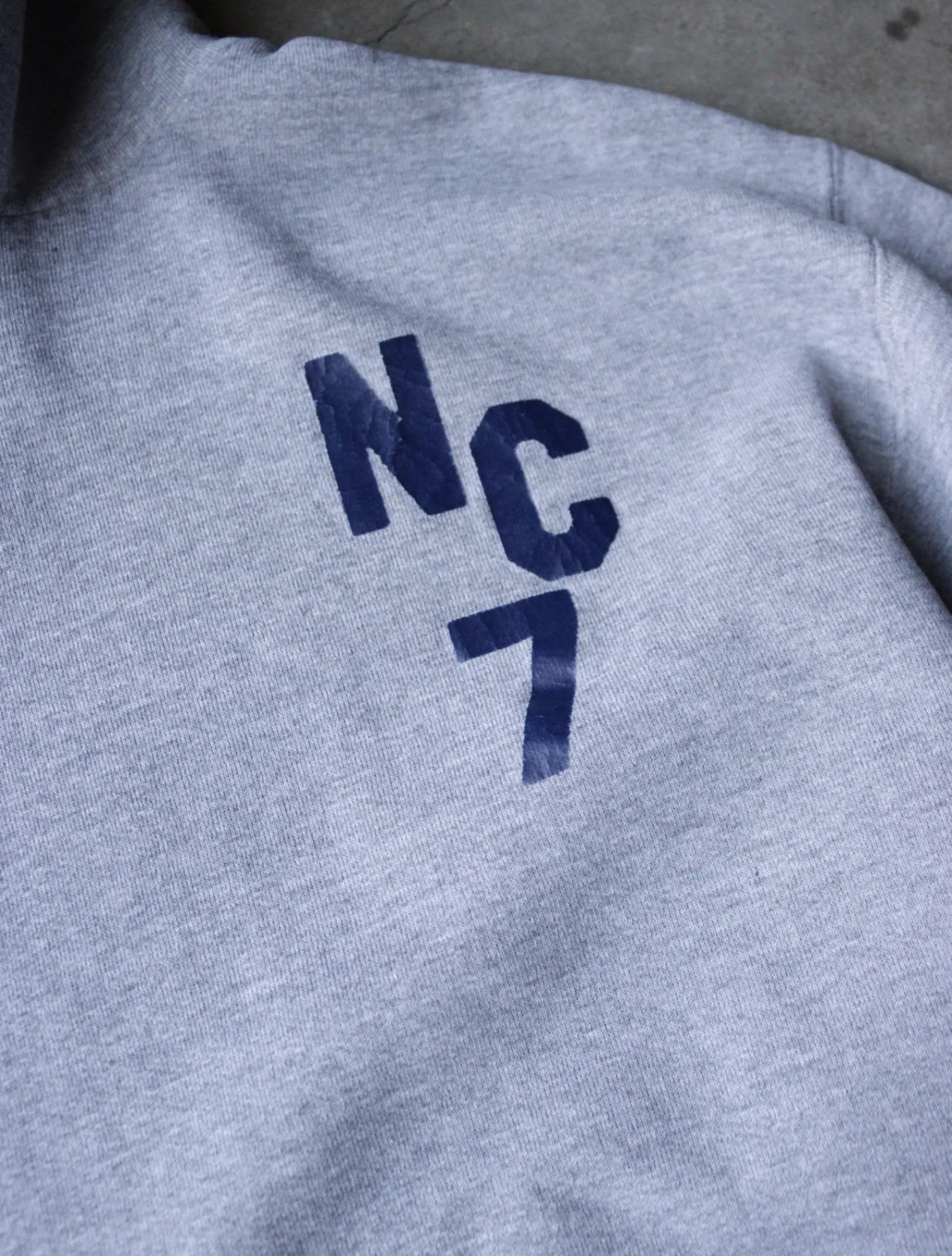 1990S NC7 RUSSELL HOODED SWEATSHIT