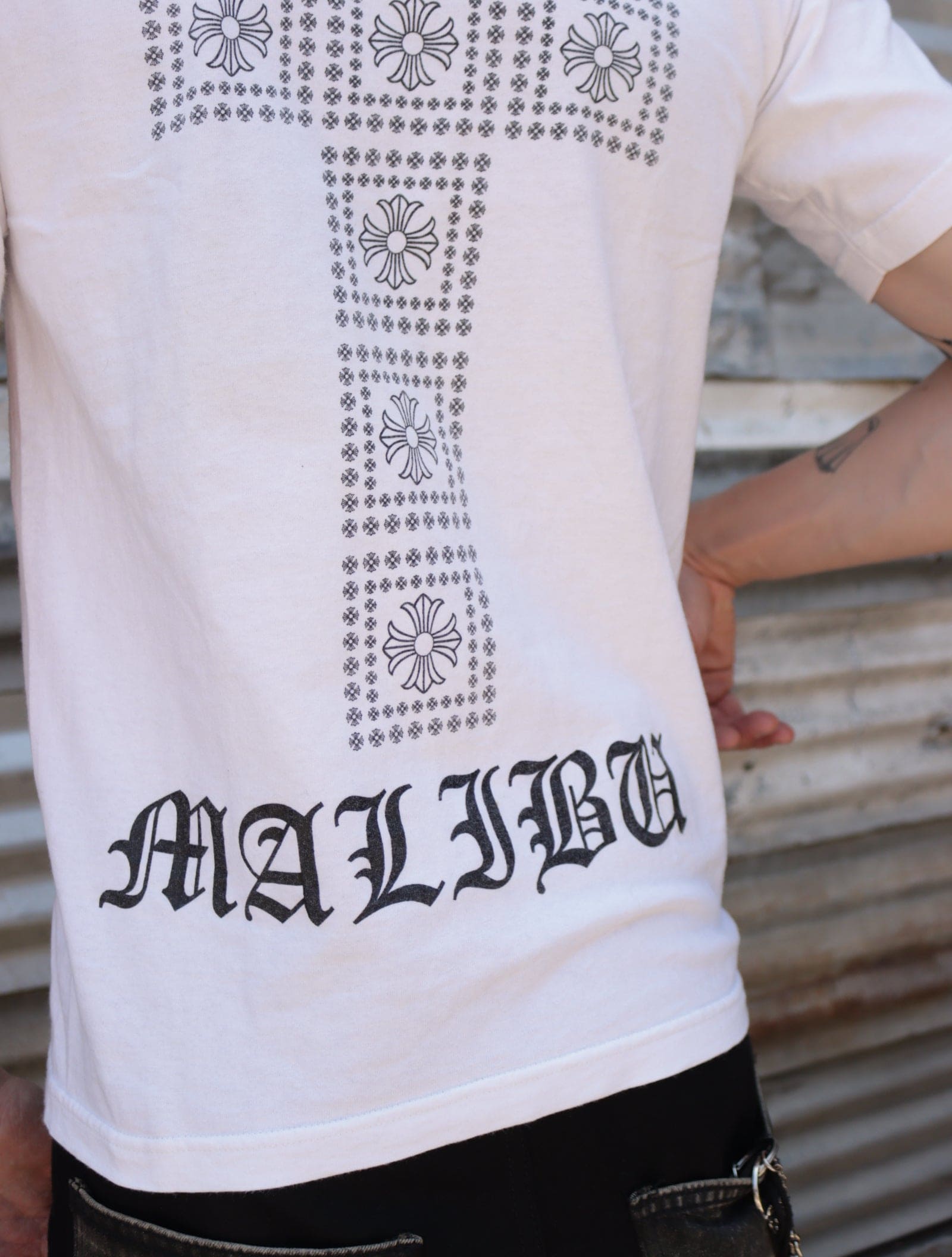 トップス Chrome Hearts 1990s Flare T-shirt 1990S CHROME HEARTS MALIBU TEE – TWO FOLD
