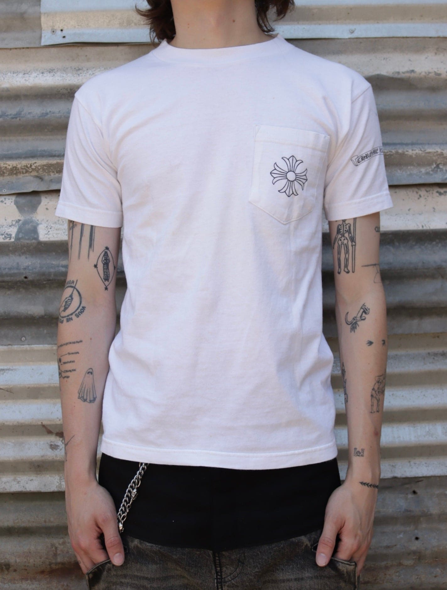 トップス Chrome Hearts 1990s Flare T-shirt 1990S CHROME HEARTS MALIBU TEE – TWO FOLD