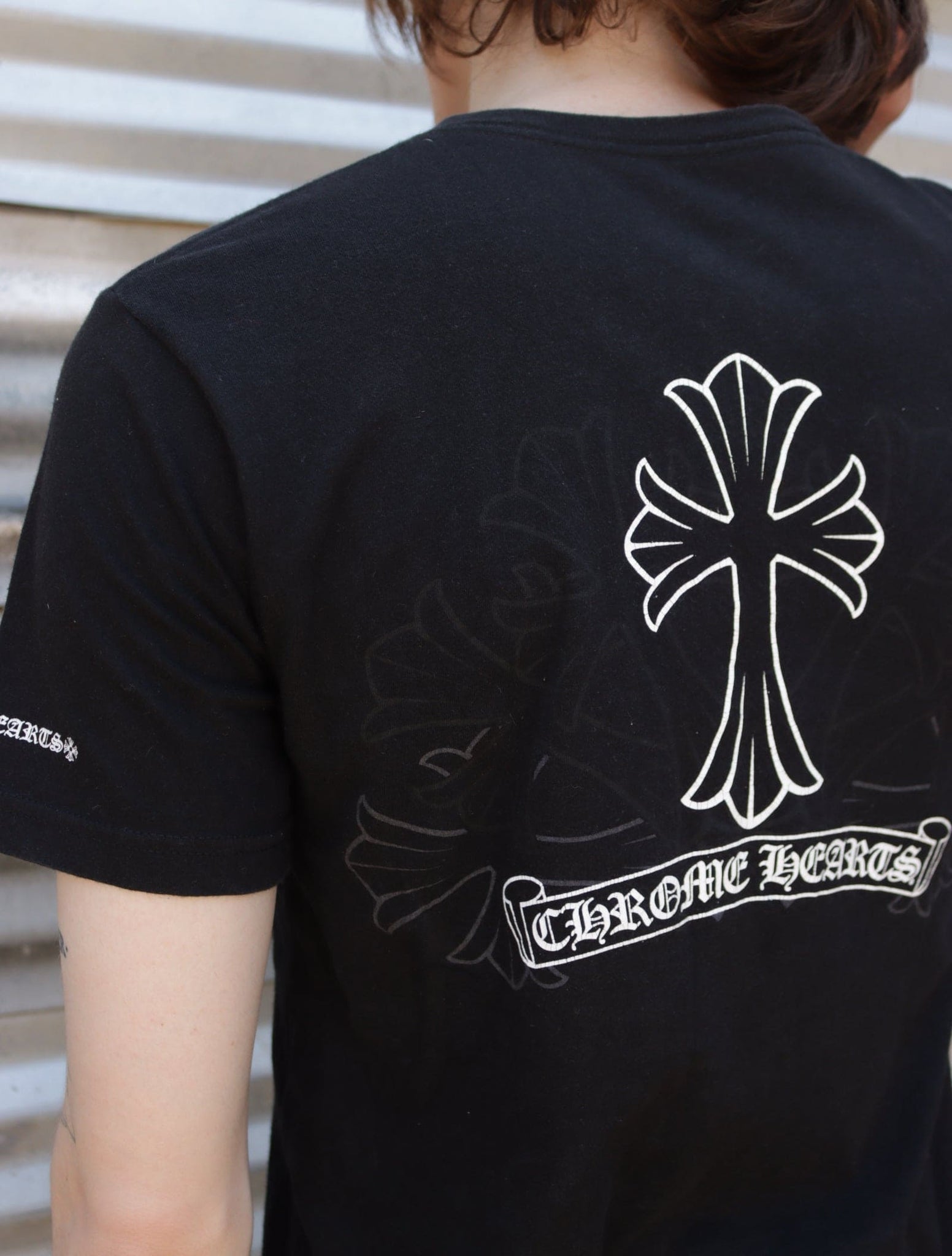 2000S CHROME HEARTS CROSS TEE