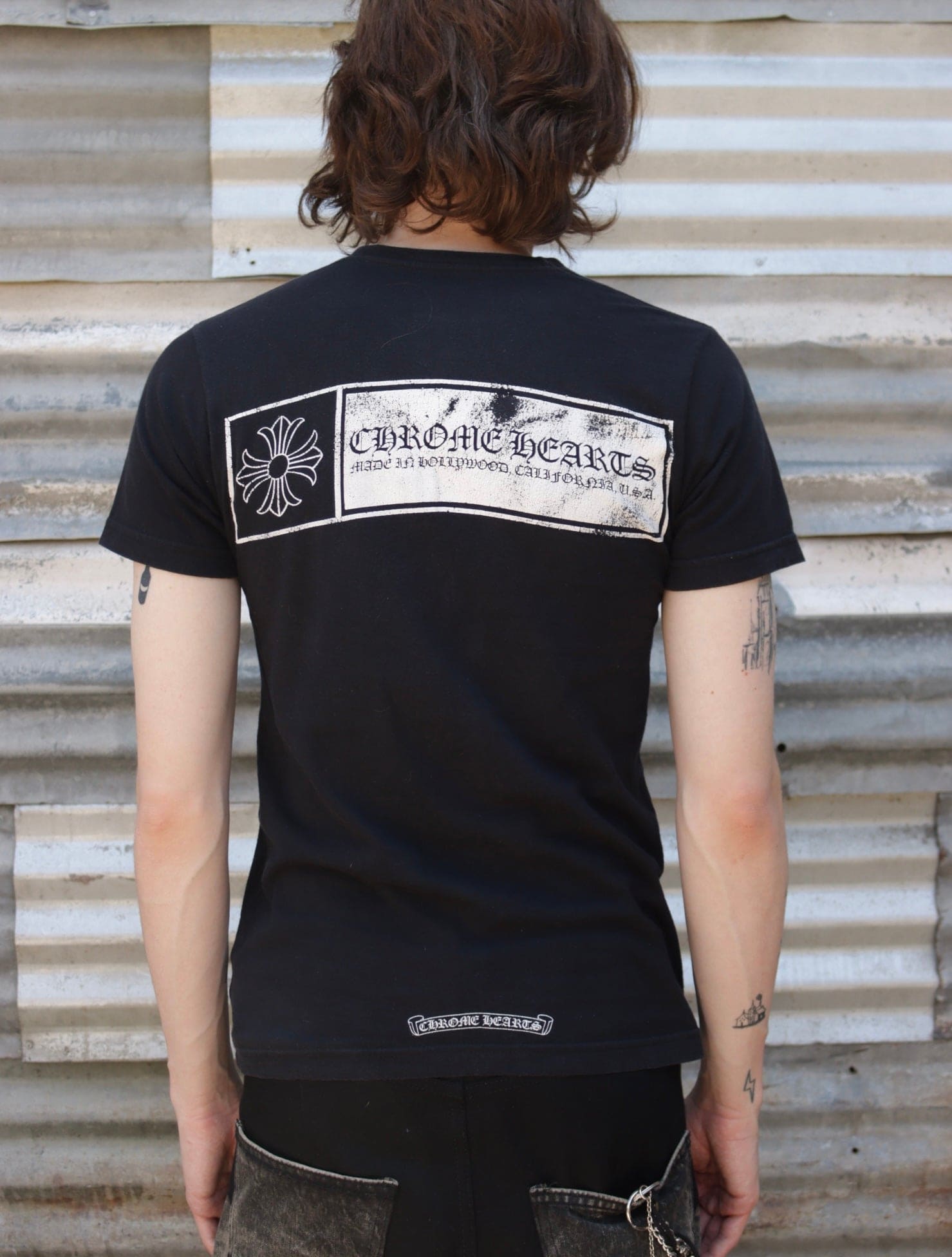 2000S CHROME HEARTS HOLLYWOOD TEE
