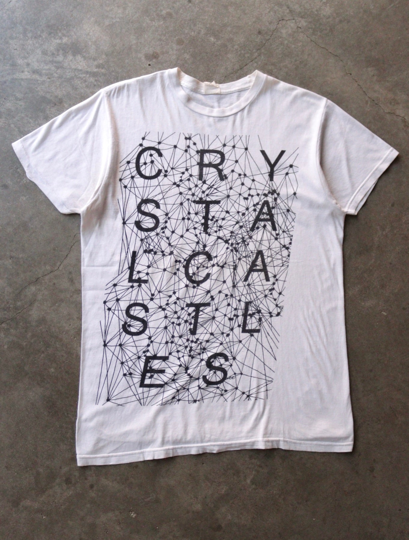 2000S CRYSTAL CASTLES CRIMEWAVE BAND TEE