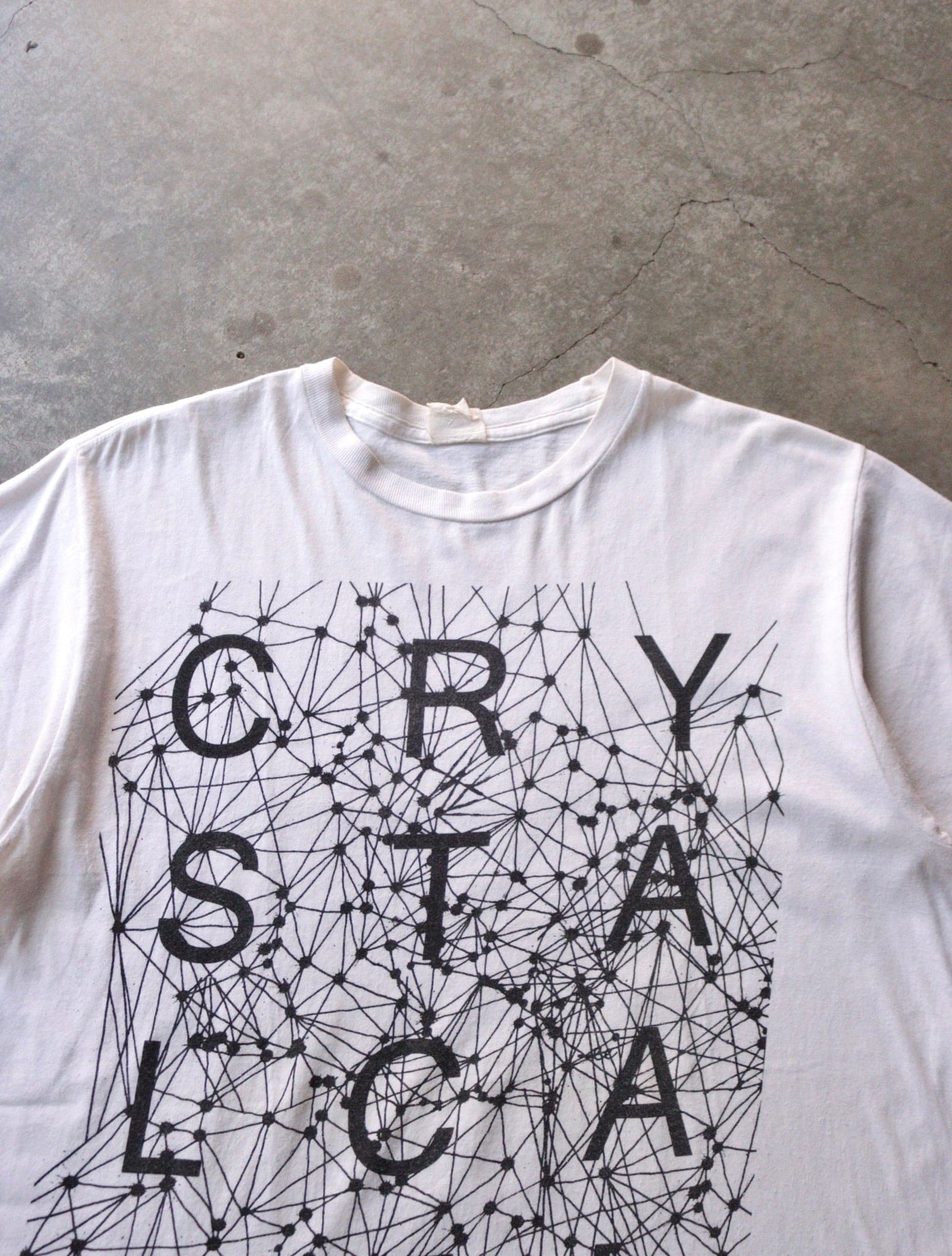 2000S CRYSTAL CASTLES CRIMEWAVE BAND TEE