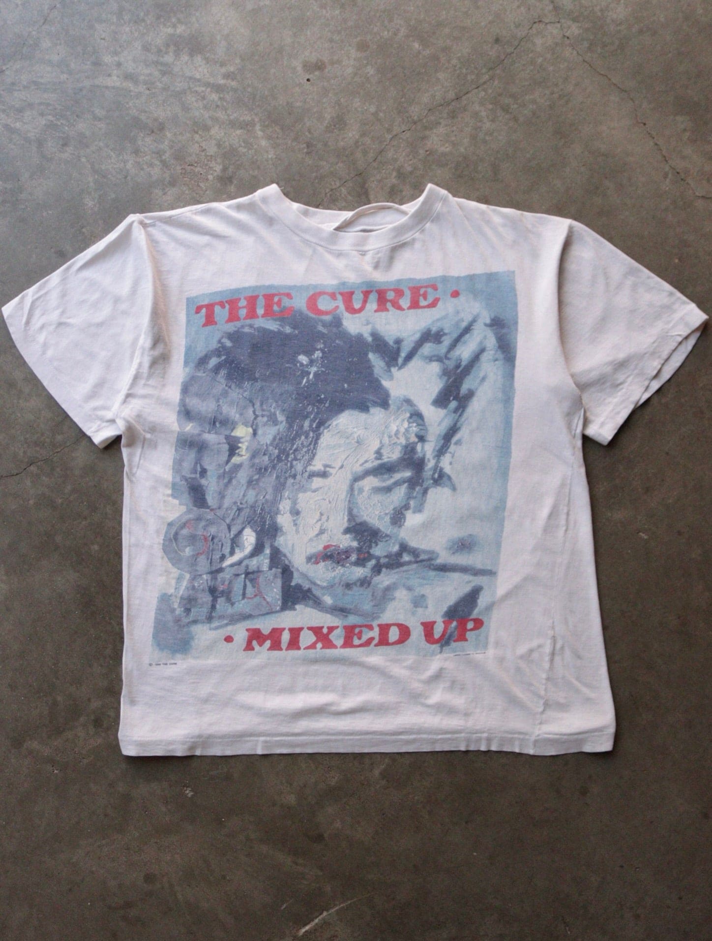 1990S THE CURE MIXED UP BAND TEE