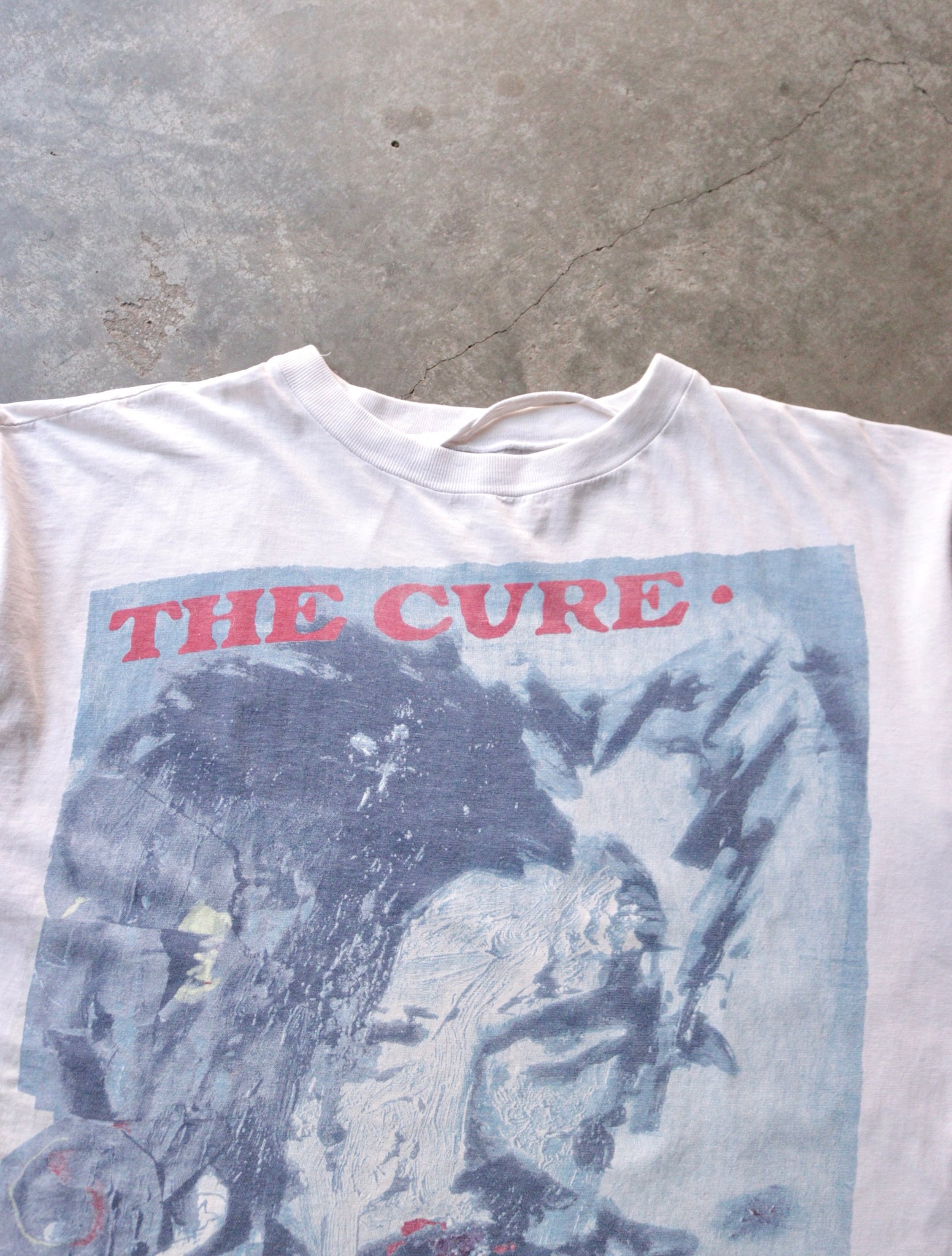 1990S THE CURE MIXED UP BAND TEE