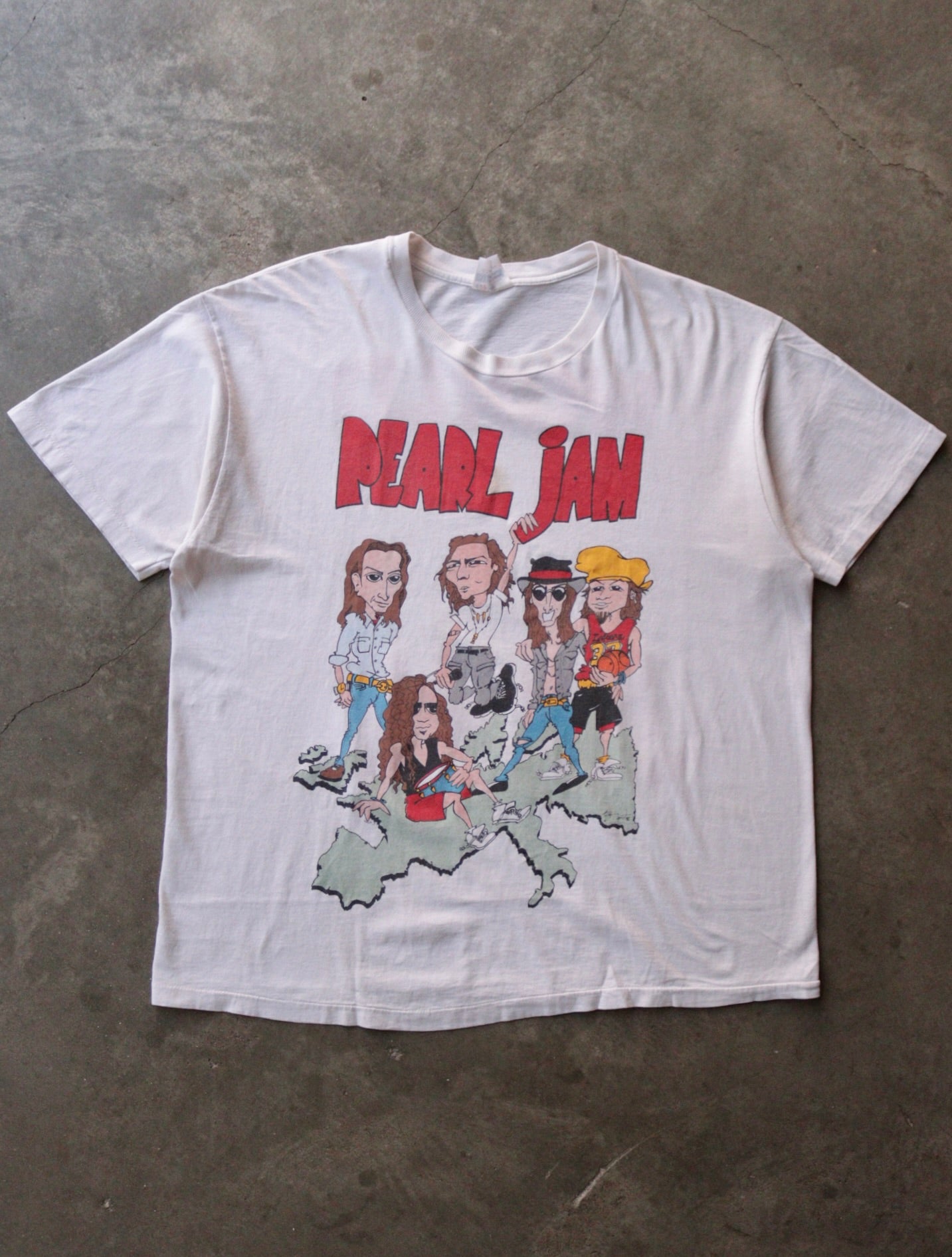 1980S PEARL JAM BAND TEE