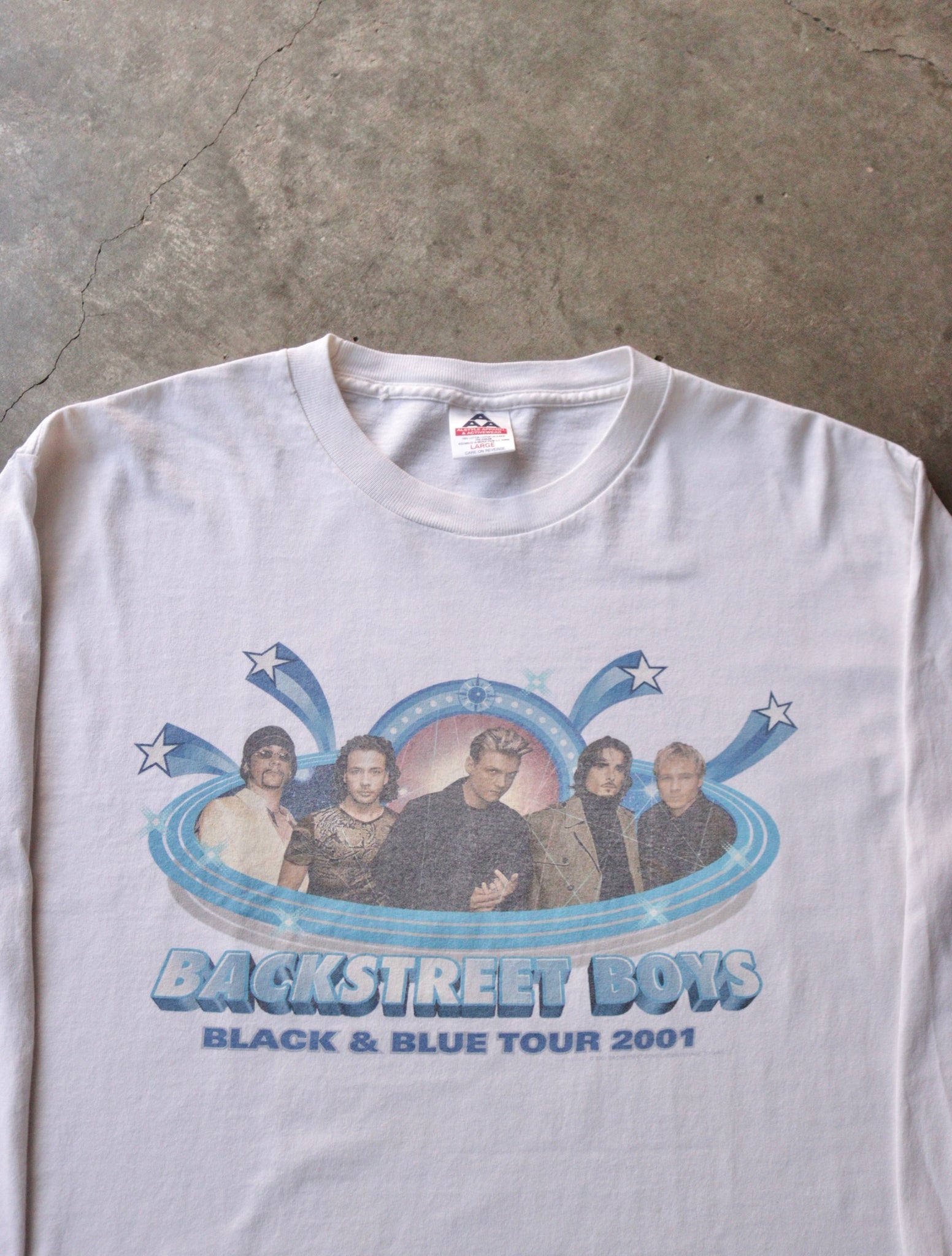 2000S BACKSTREET BOYS L/S BAND TEE