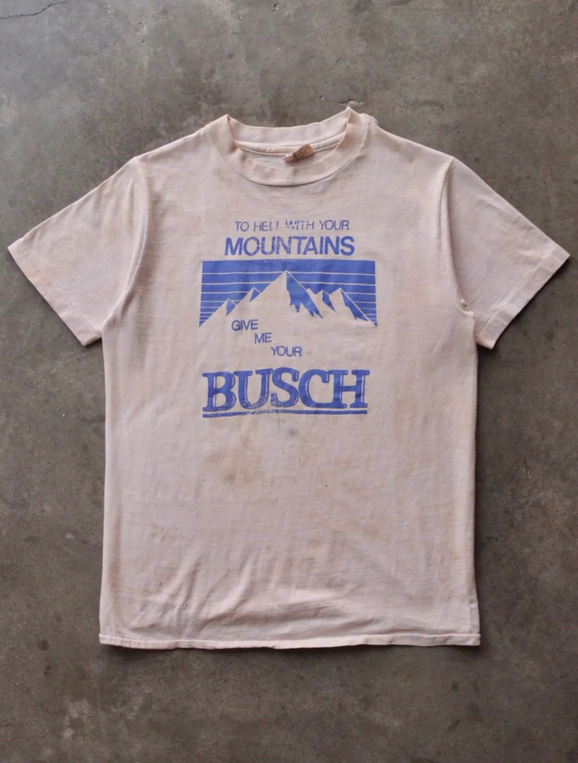 1980S TO HELL WITH YOUR MOUNTAIN TEE