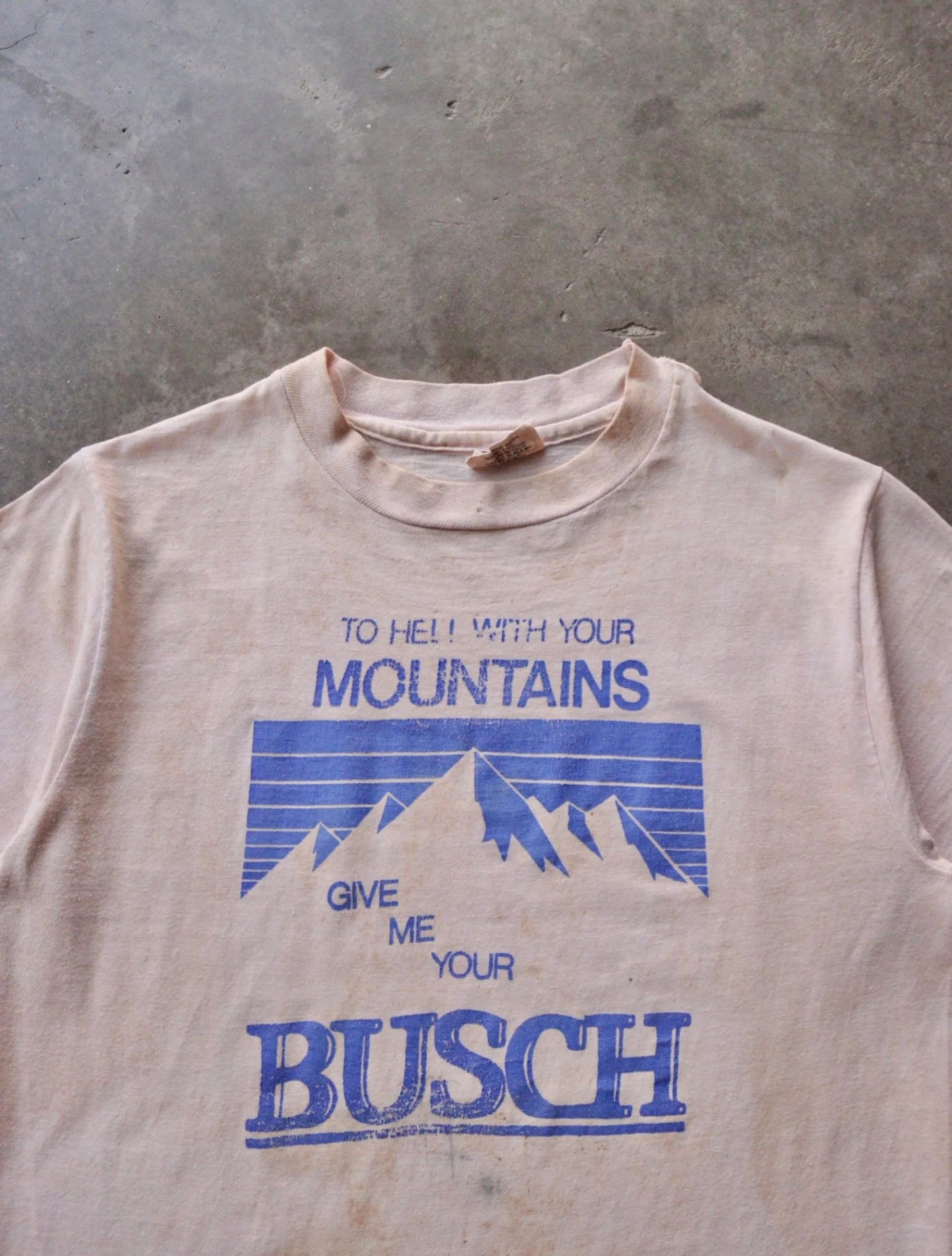 1980S TO HELL WITH YOUR MOUNTAIN TEE