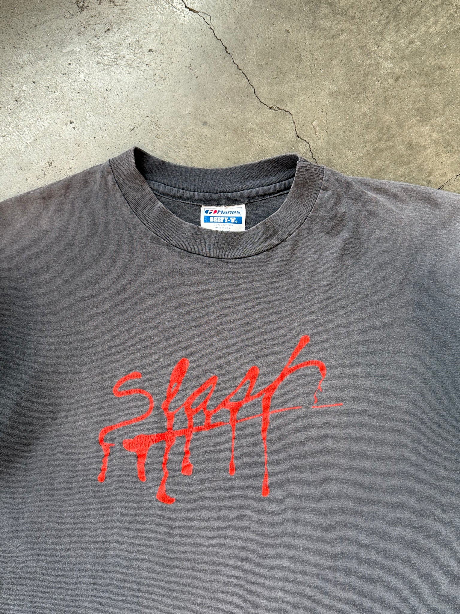 1990S SLASH FADED TEE +  1978 SLASH MAGAZINE