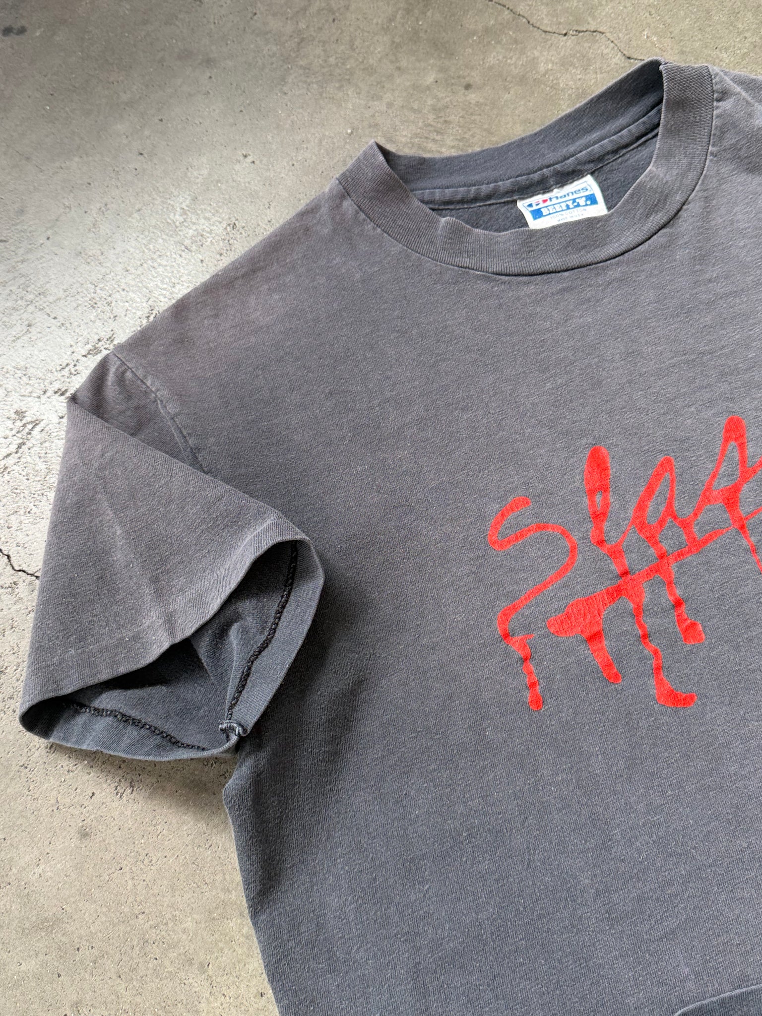 1990S SLASH FADED TEE +  1978 SLASH MAGAZINE