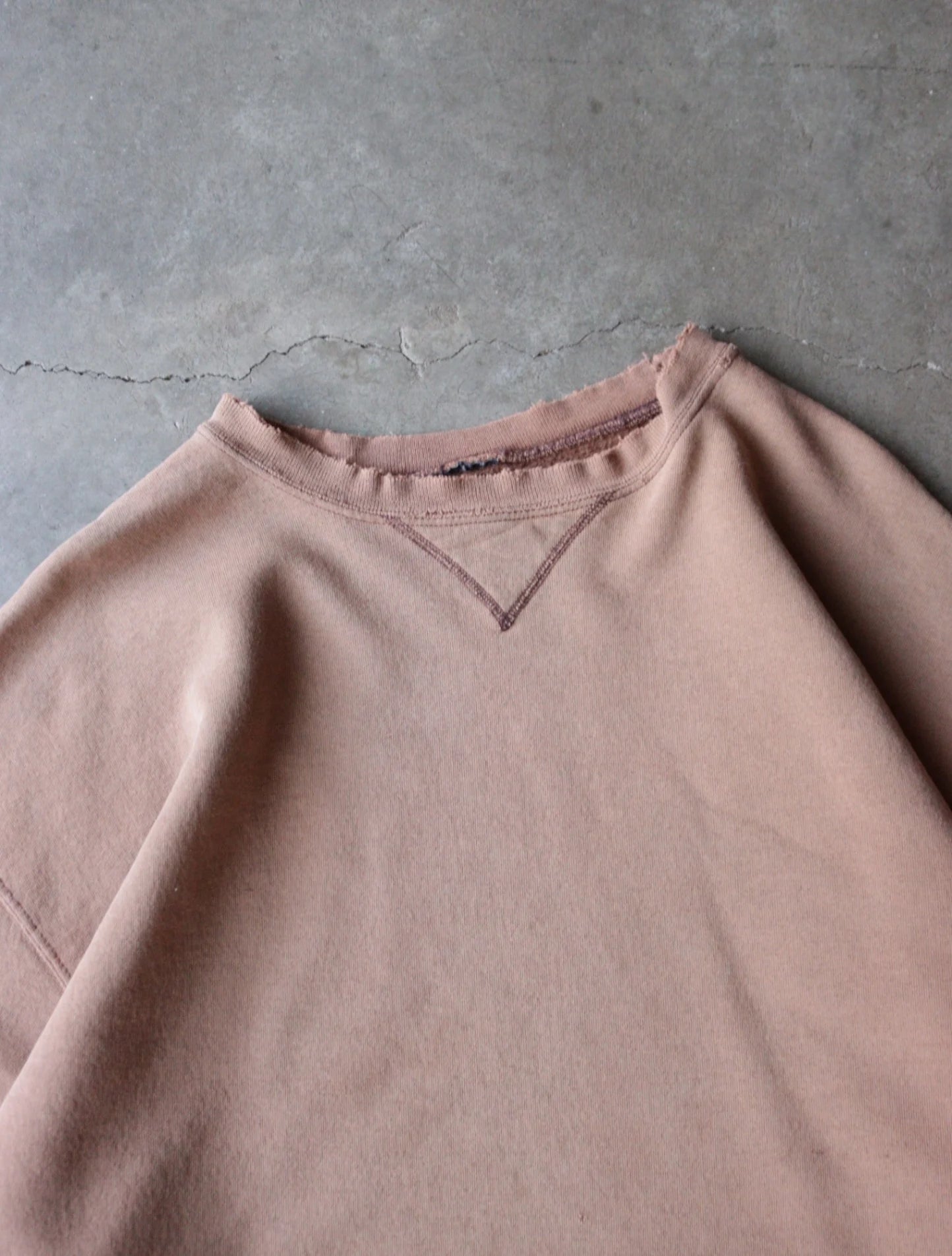 1990S BRWON FADED SWEATSHIRT