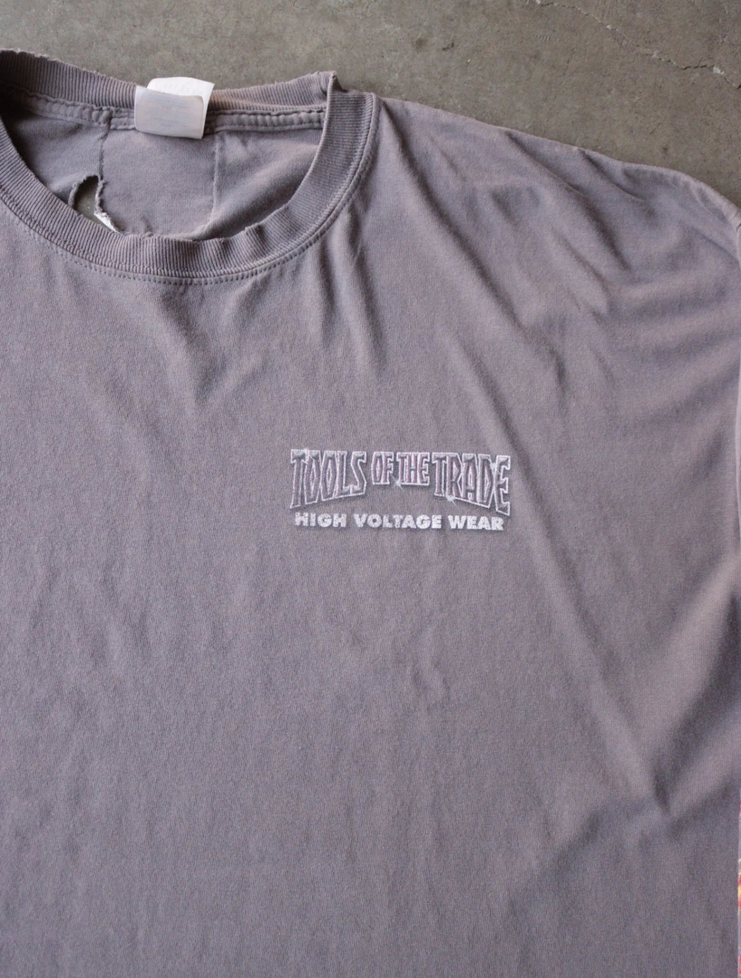 1990S TOOLS OF THE TRADE FADED L/S TEE