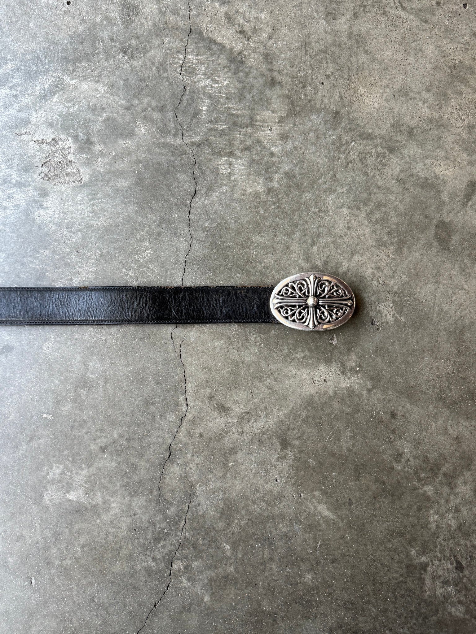 2000S CHROME HEARTS OVAL BELT (28-32)