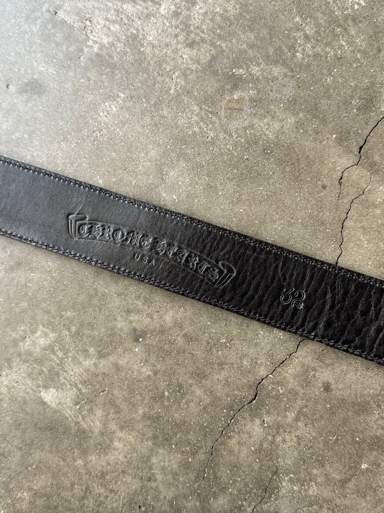 2000S CHROME HEARTS OVAL BELT (28-32)