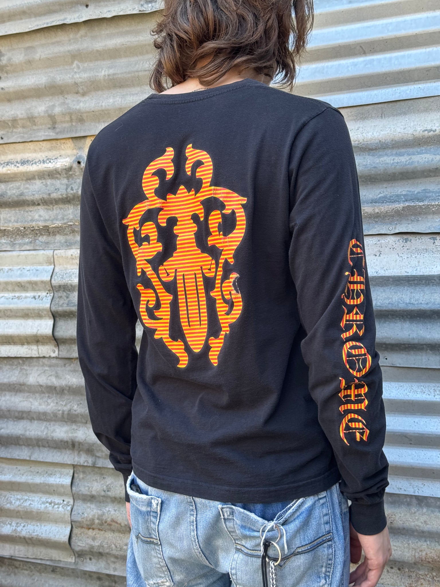 2000S CHROME HEARTS DAGGER L/S TEE