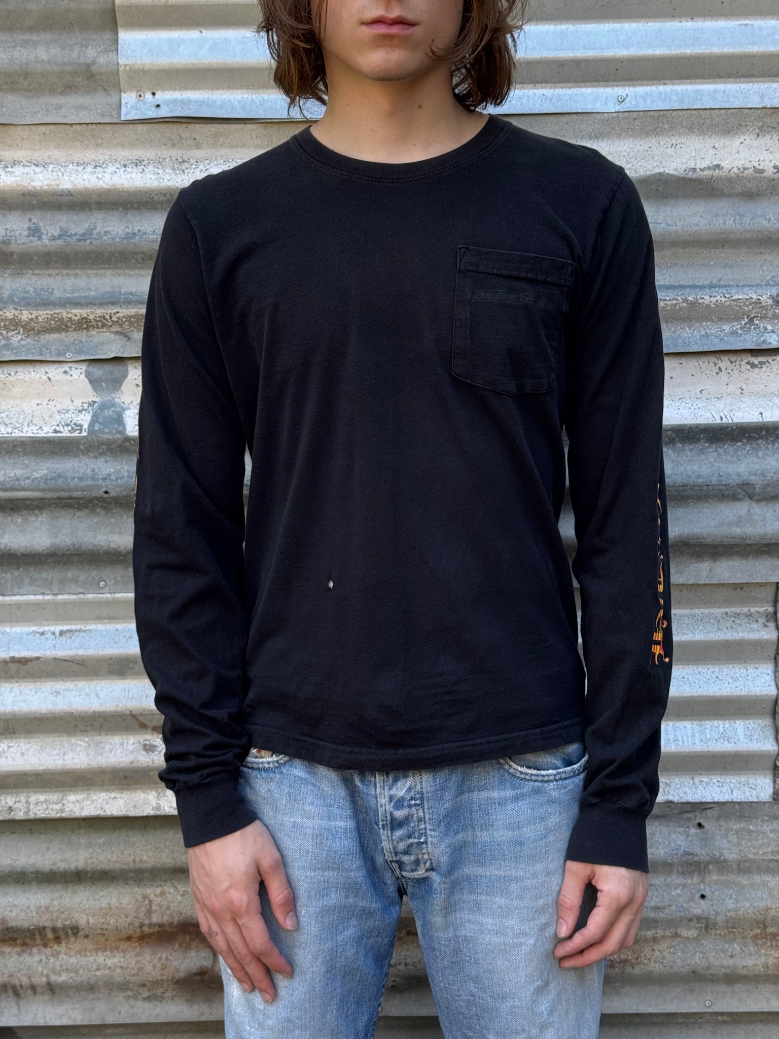 2000S CHROME HEARTS DAGGER L/S TEE