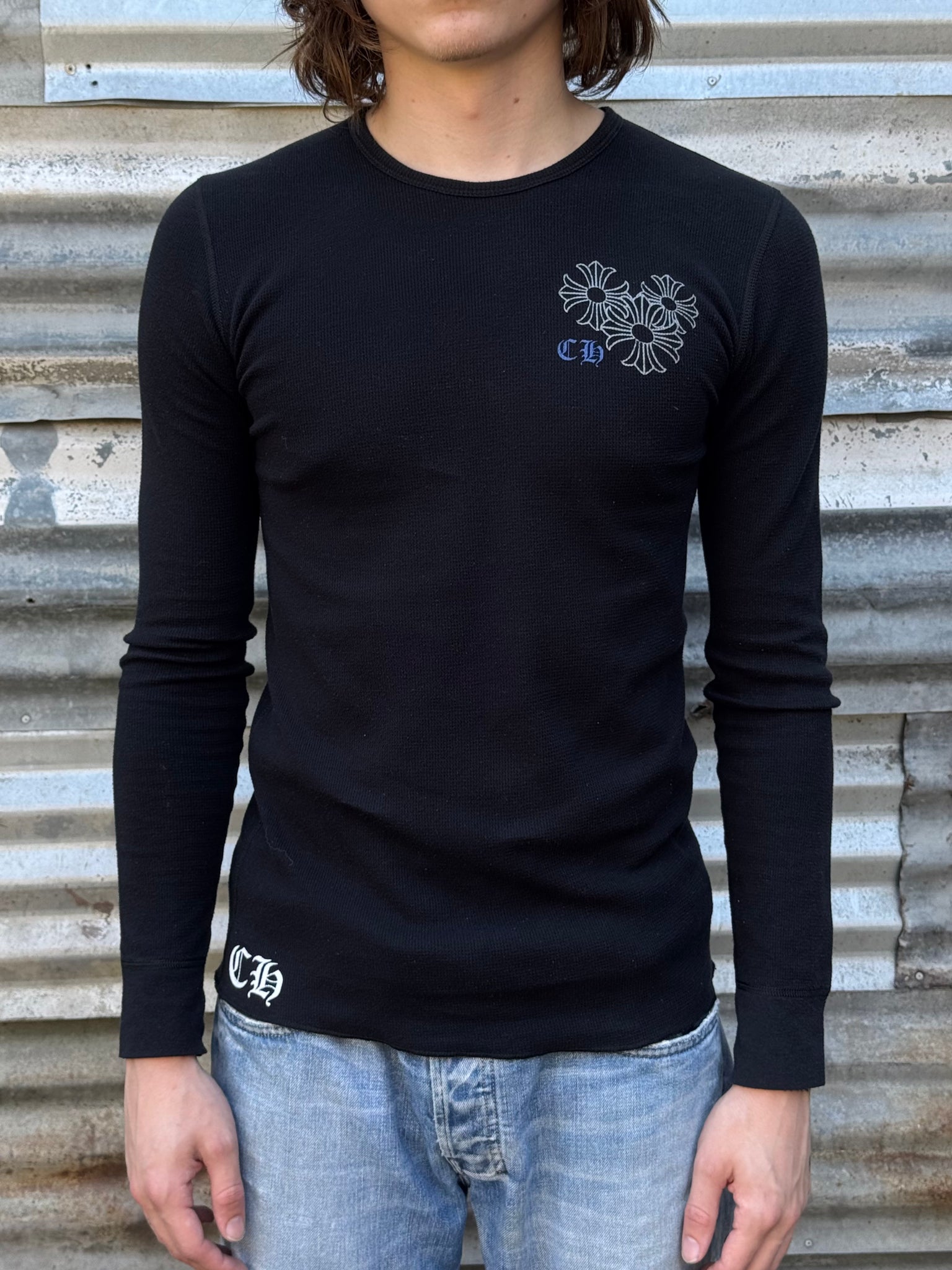 2000S CHROME HEARTS THERMAL L/S TEE