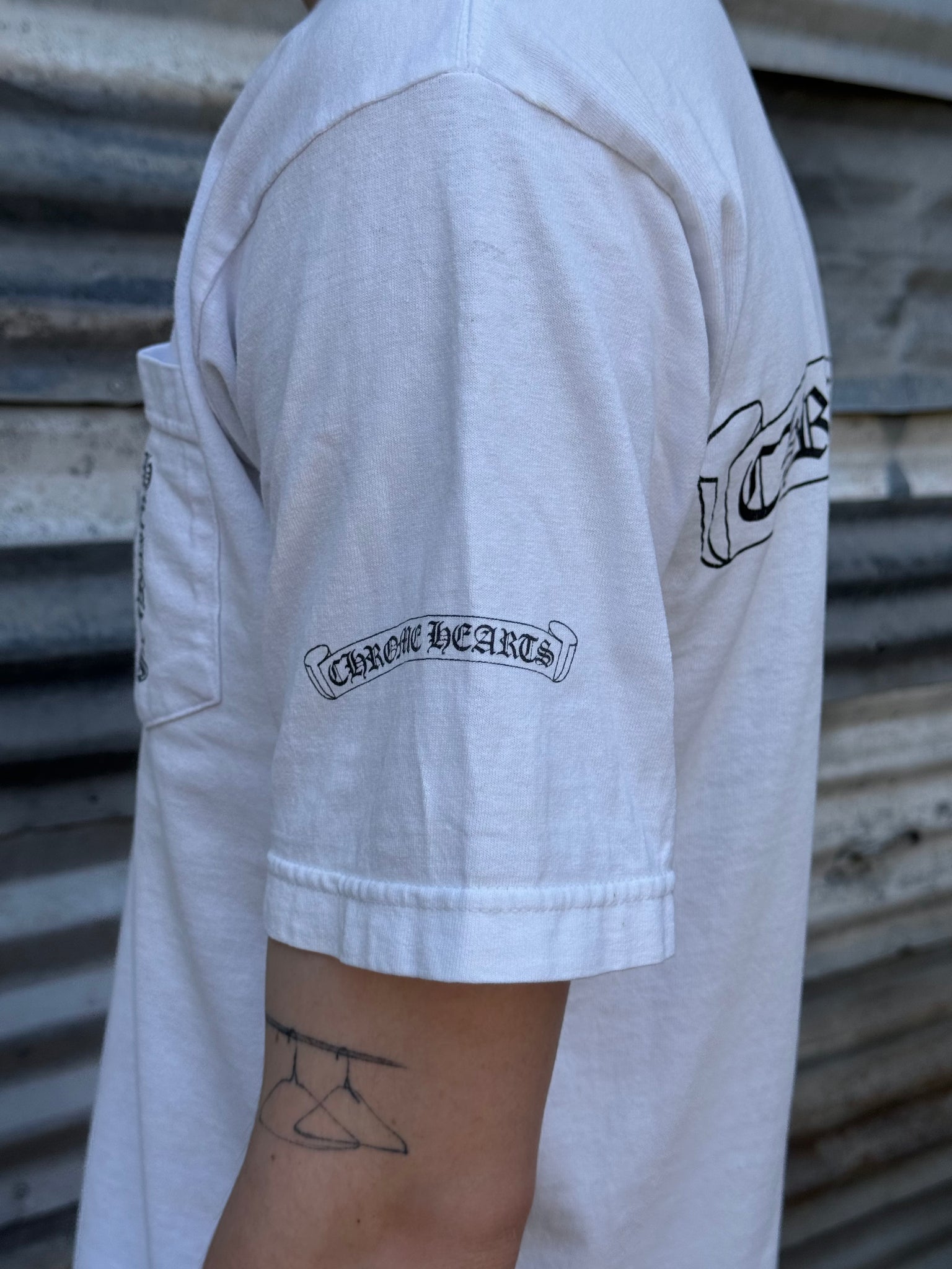 1990S CHROME HEARTS SCROLL TEE