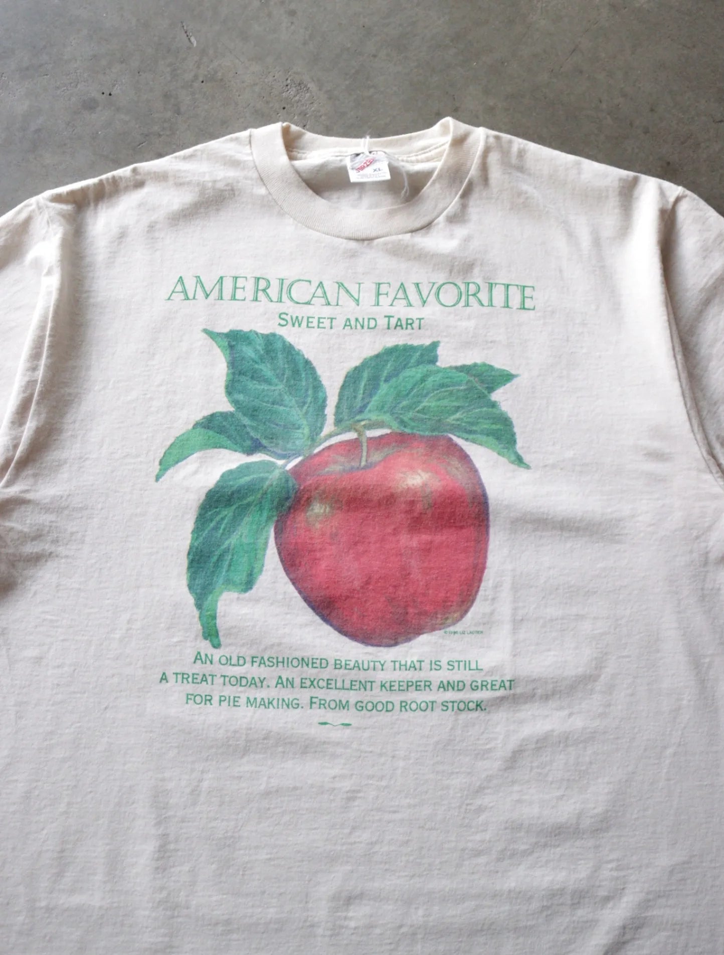 1990S APPLE TEE