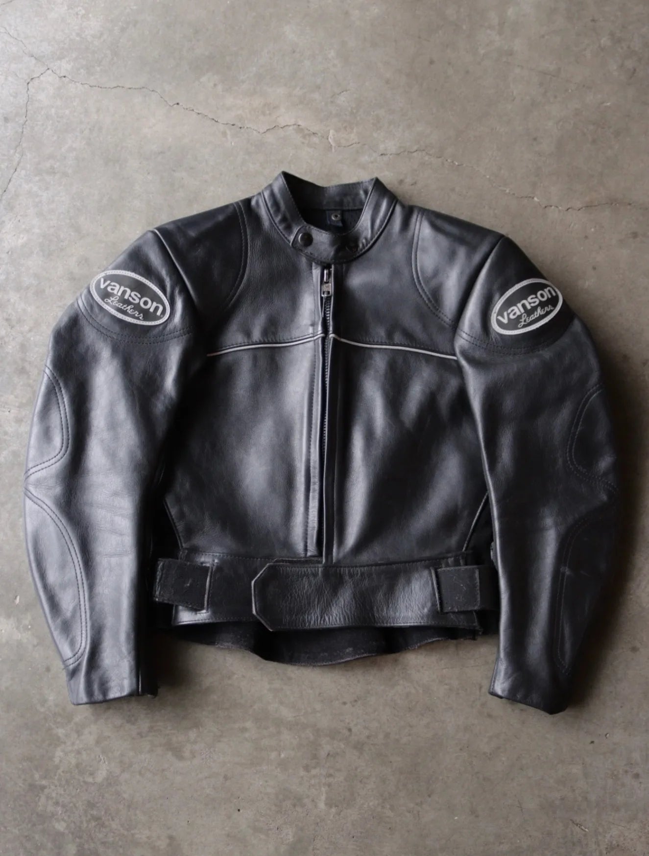 2000S VANSON LEATHER RACING JACKET