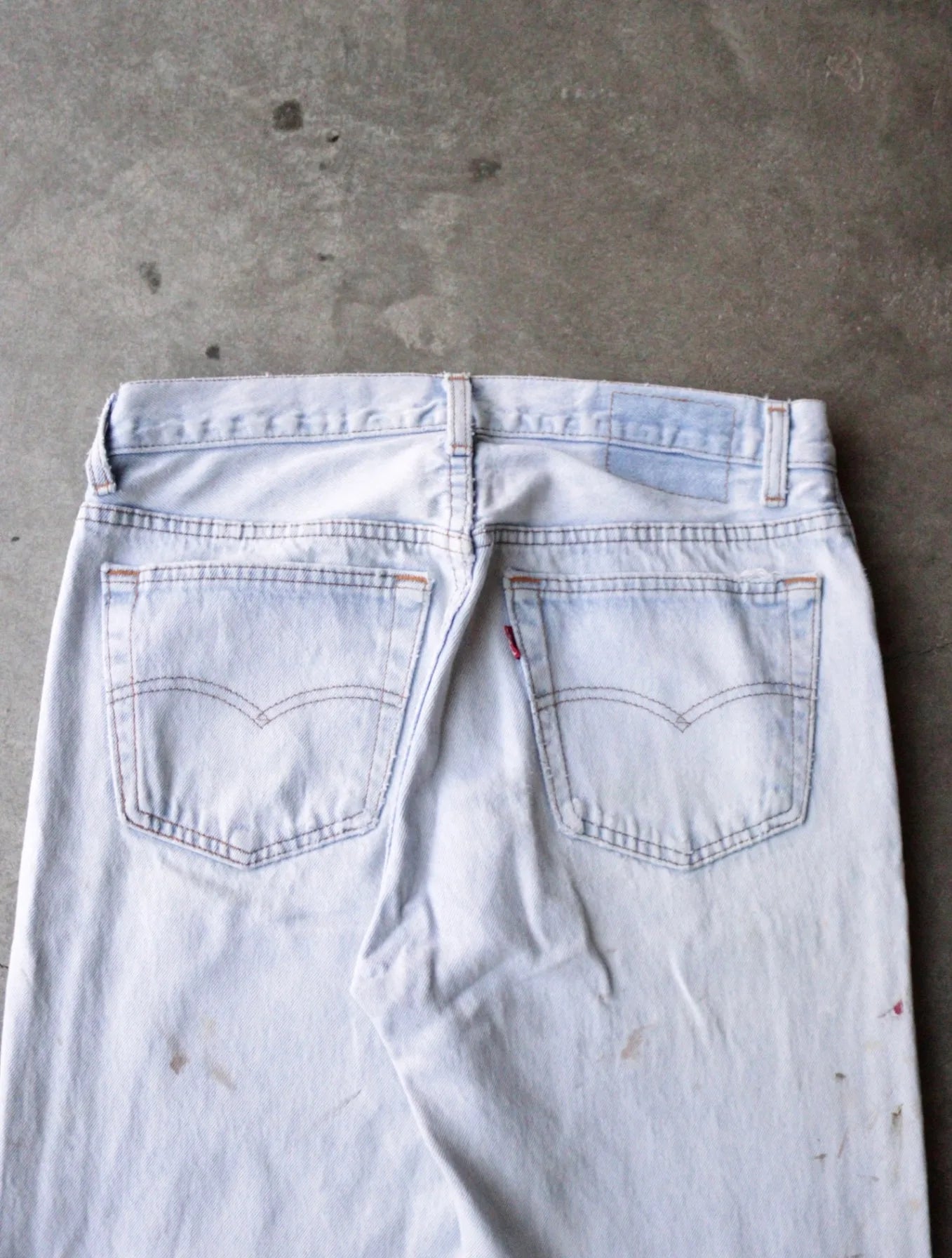 1990S LEVI'S PAINTED 501 DENIM PANTS