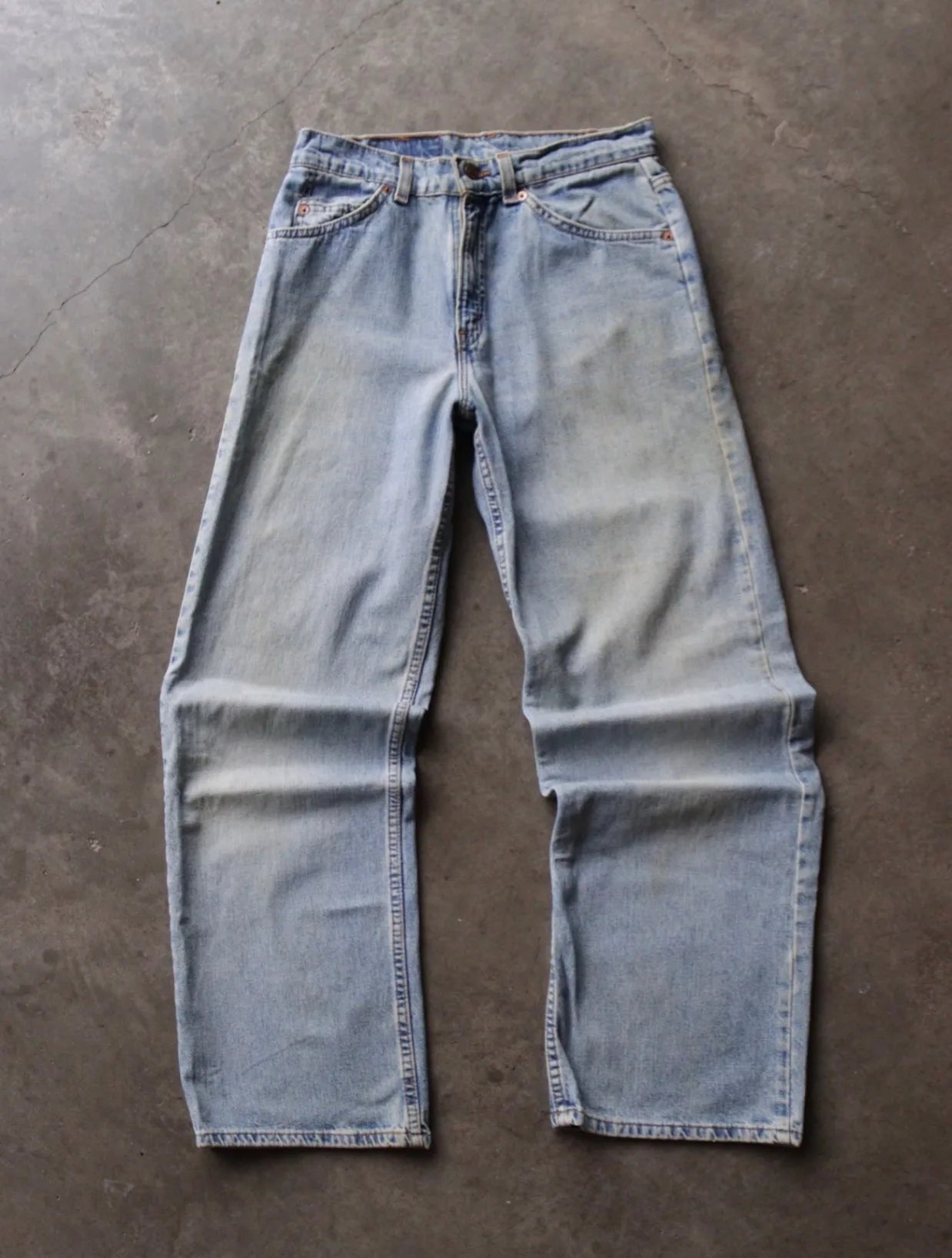 1990S FADED WIDE LEG LEVI'S DENIM PANTS