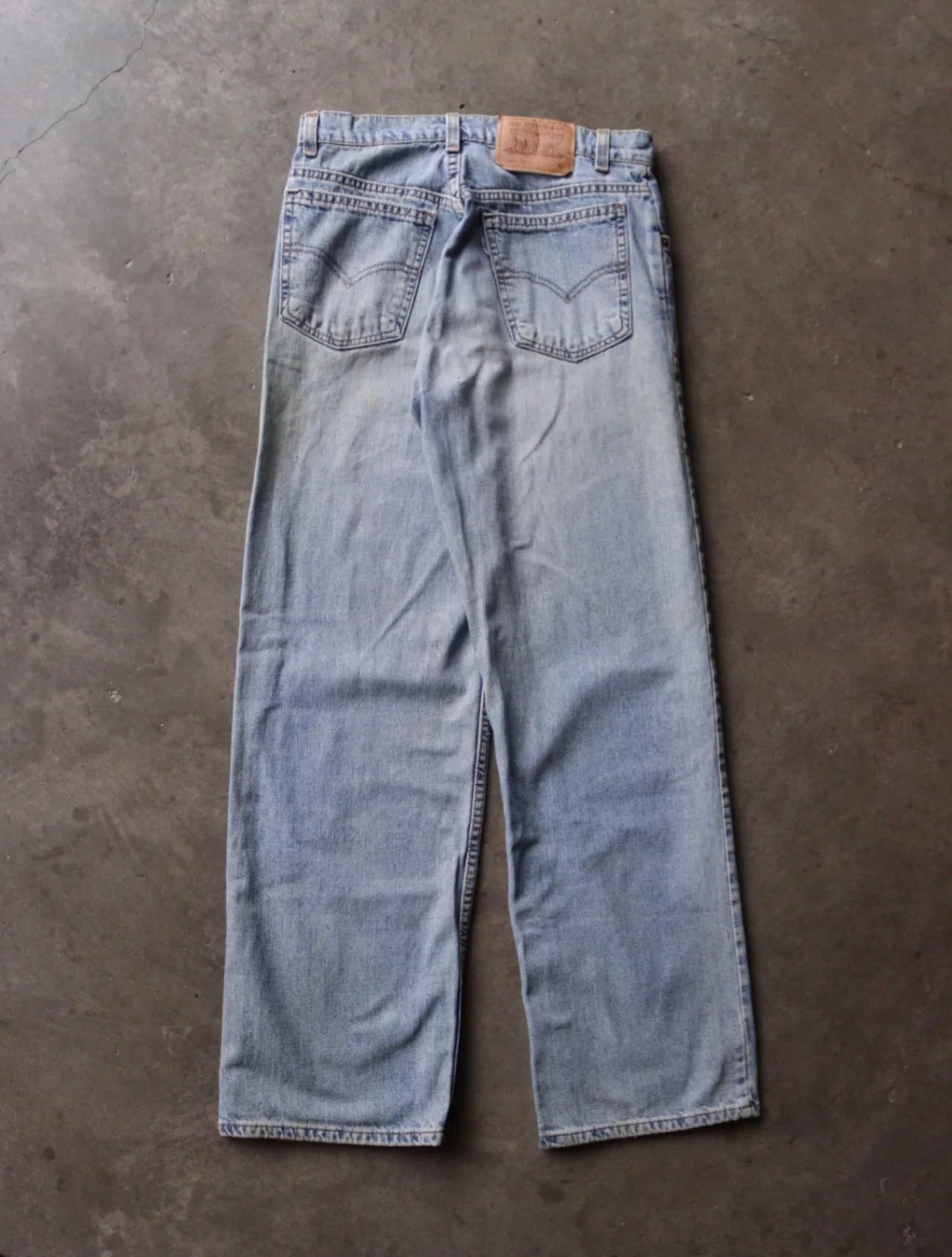 1990S FADED WIDE LEG LEVI'S DENIM PANTS