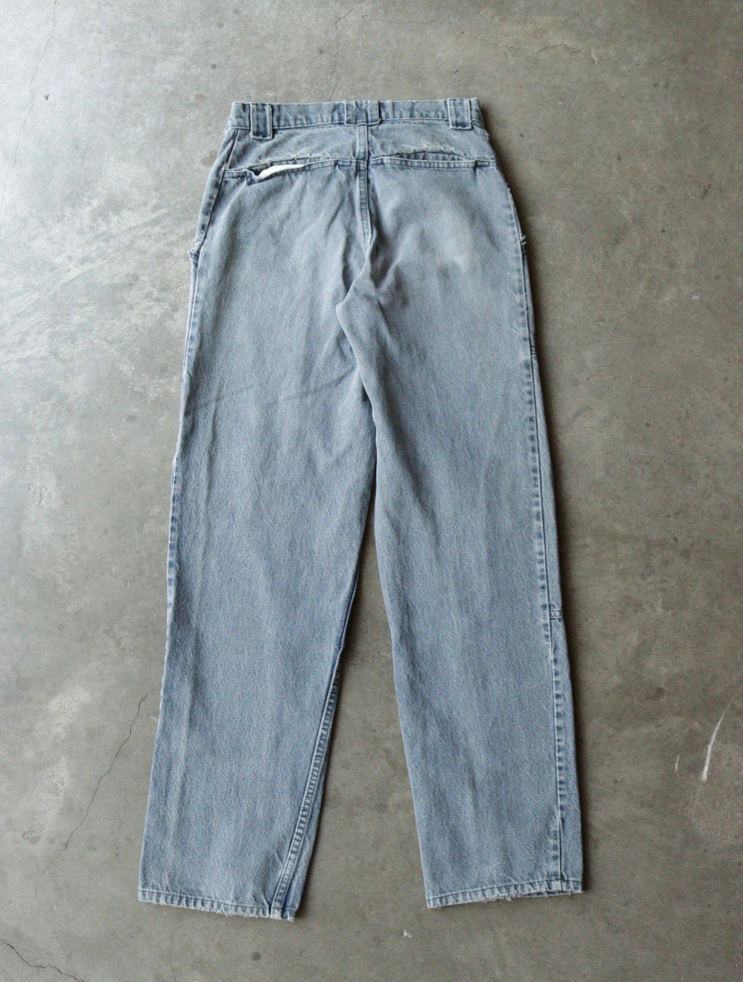 1990S RED STREET DENIM PANTS