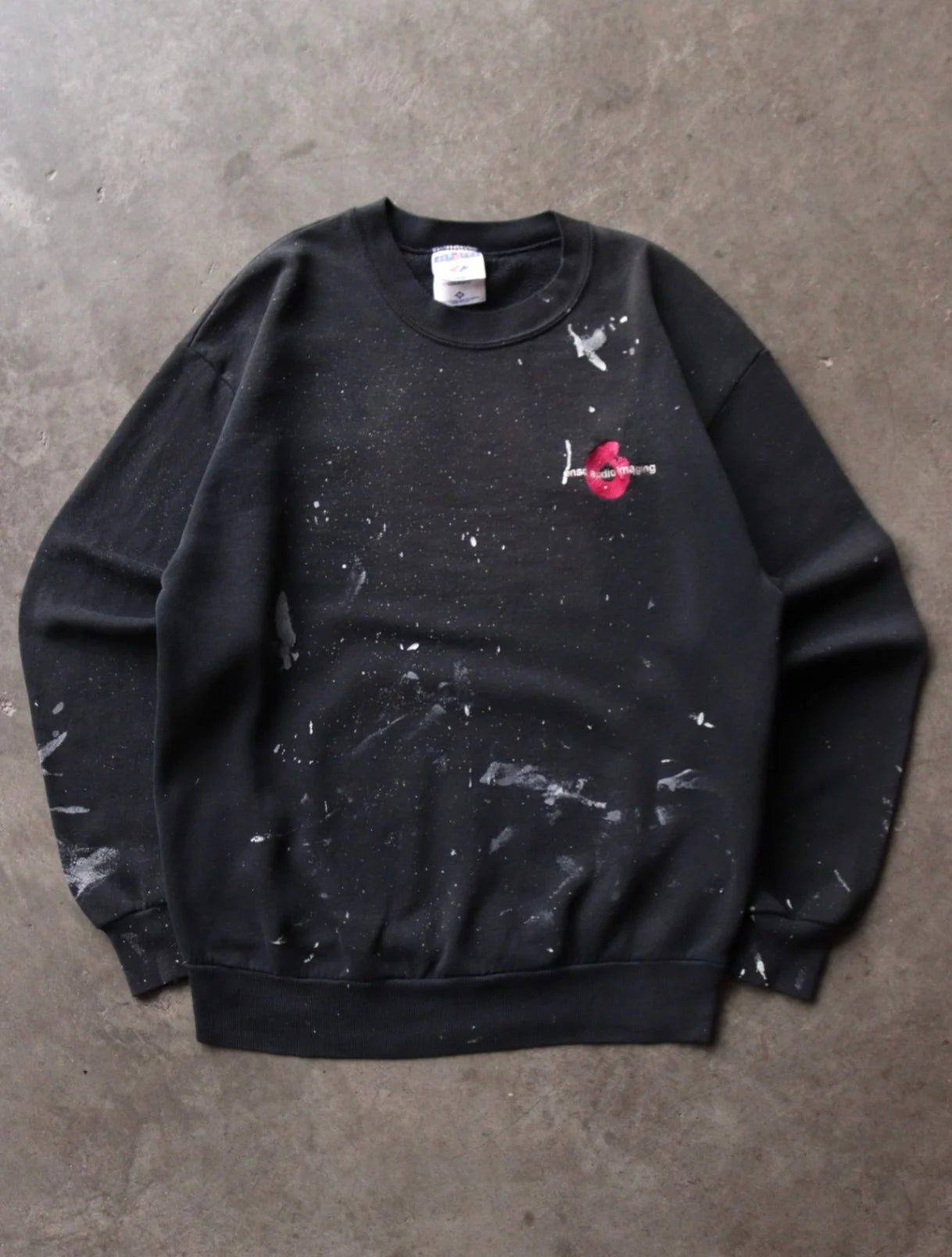 2000S PAINTED AUDIO IMAGING SWEATSHIRT