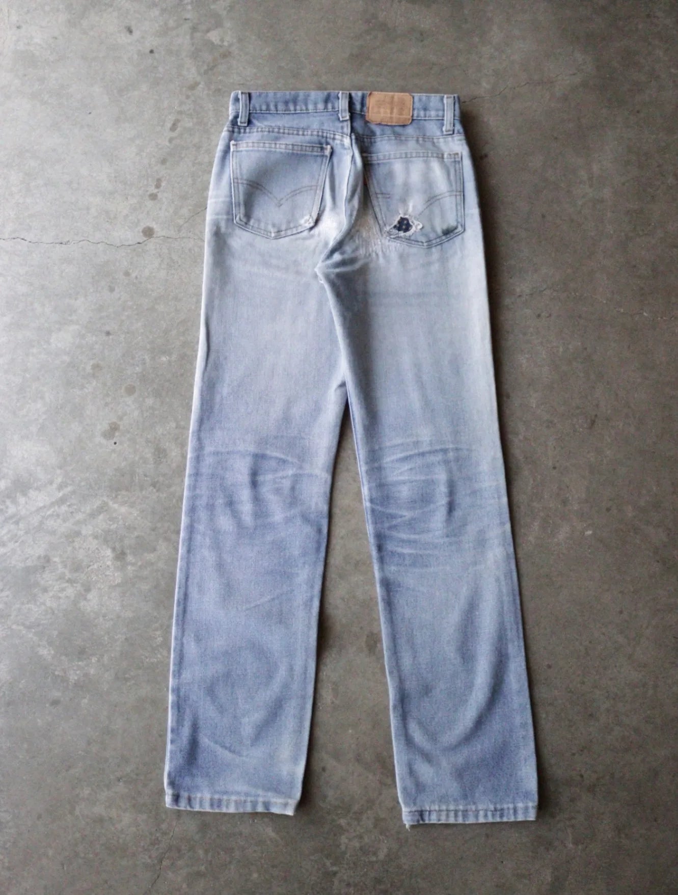 1970S DISTRESS ORANGE TAB LEVI'S 501 DENIMPANTS