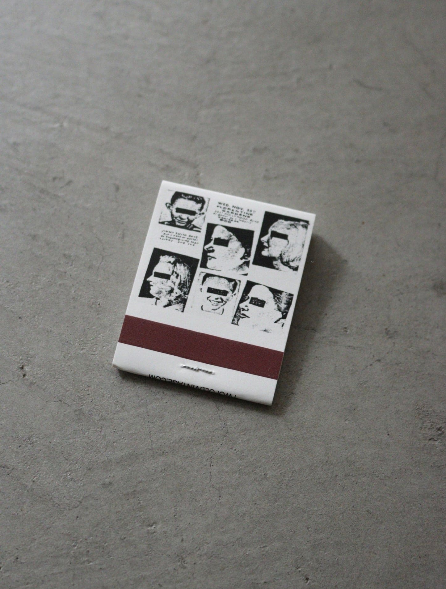 TWO FOLD PUNK MATCHBOOK