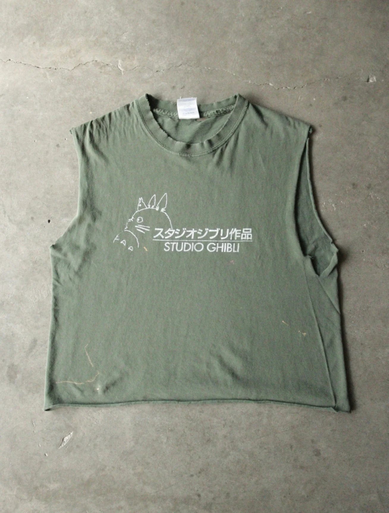 1990S FADED STUDIO GHIBLI TANK TOP