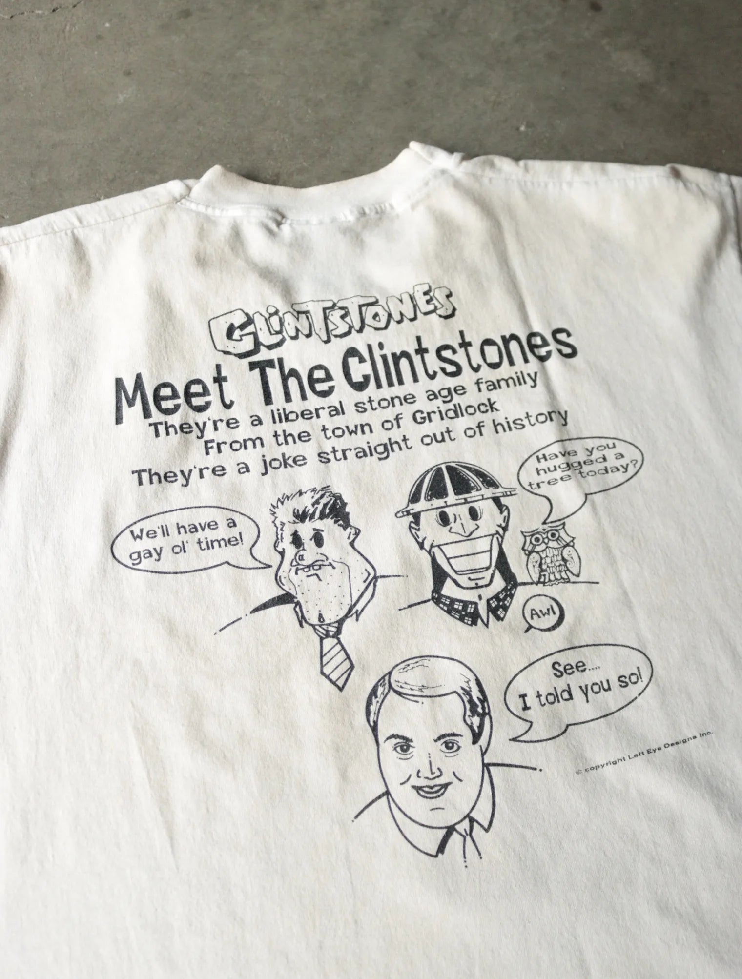 1990S CLINTSTONES TEE