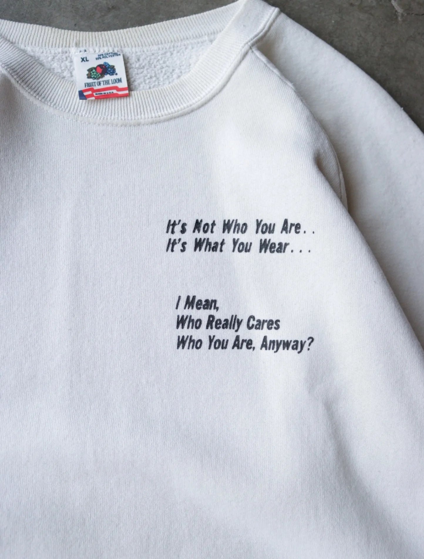 1990S CHILL OUT SWEATSHIRT