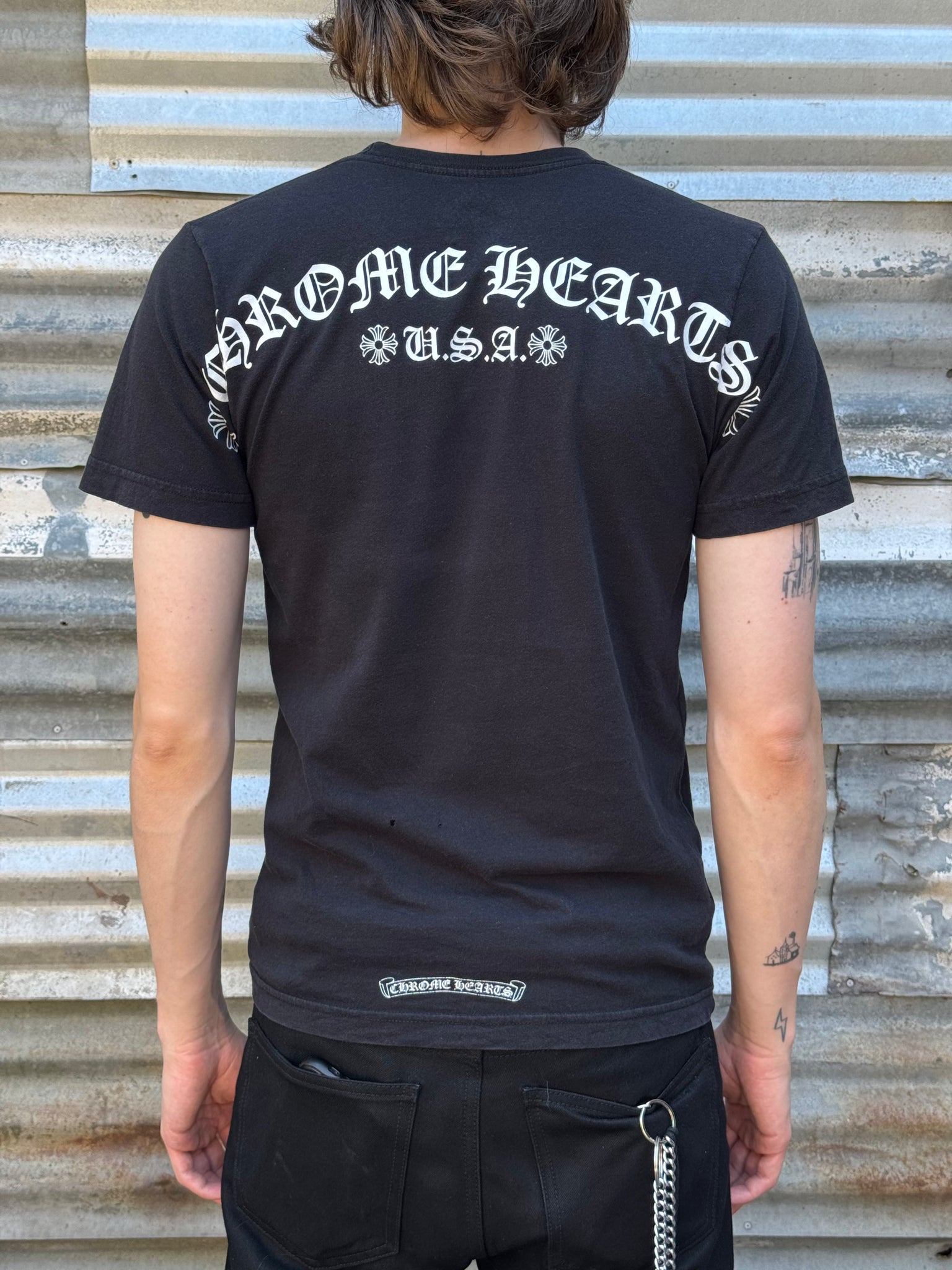 2000S CHROME HEARTS U.S.A. TEE