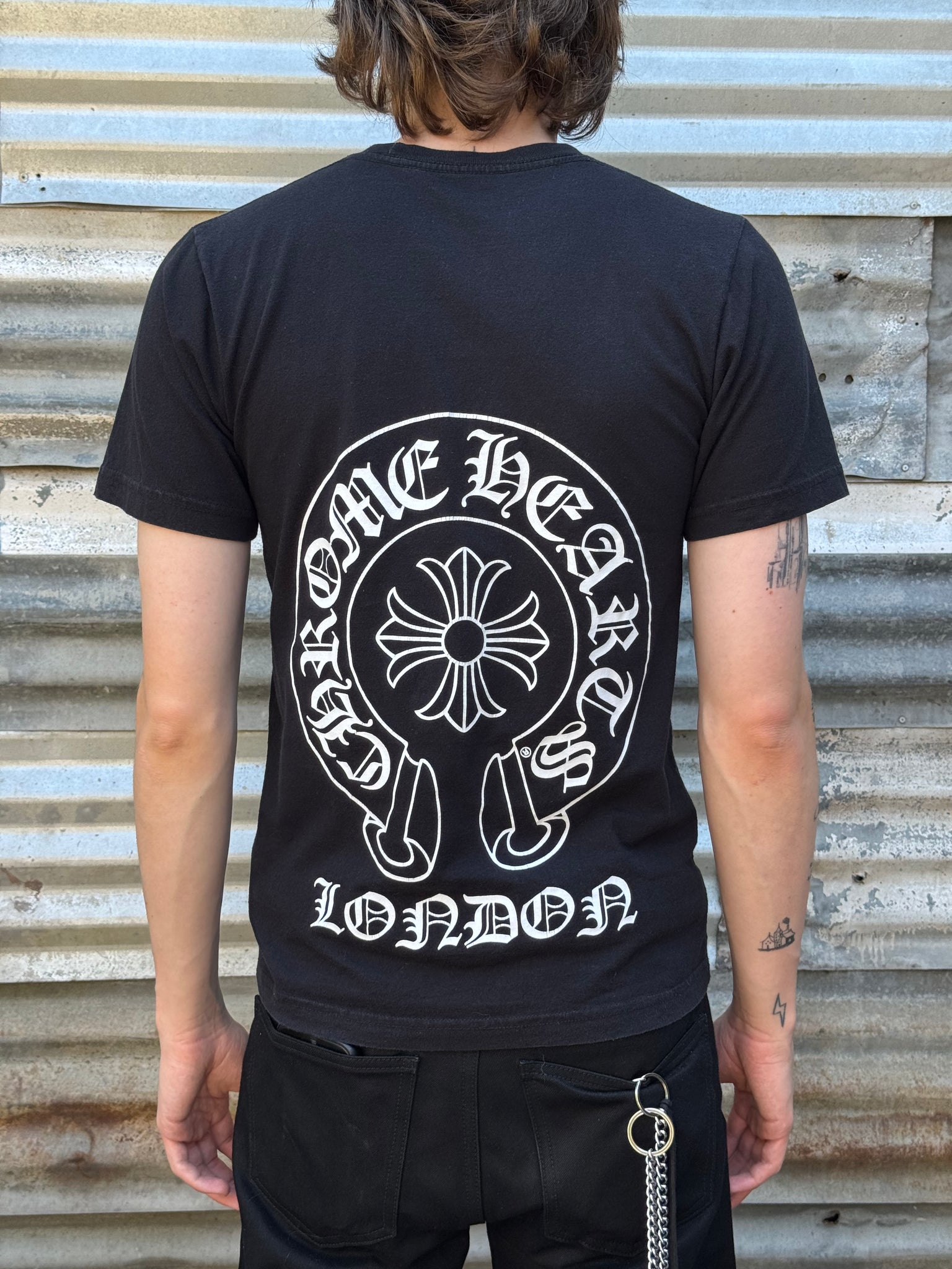 2000S CHROME HEARTS LONDON TEE