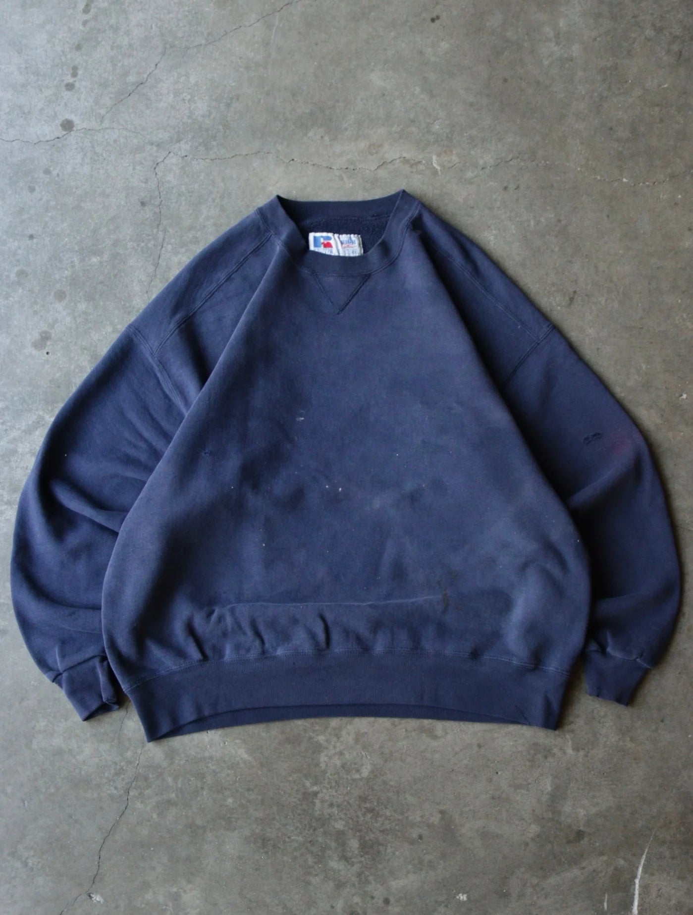 1990S THISCK COTTON RUSSELL SWEATSHIRT