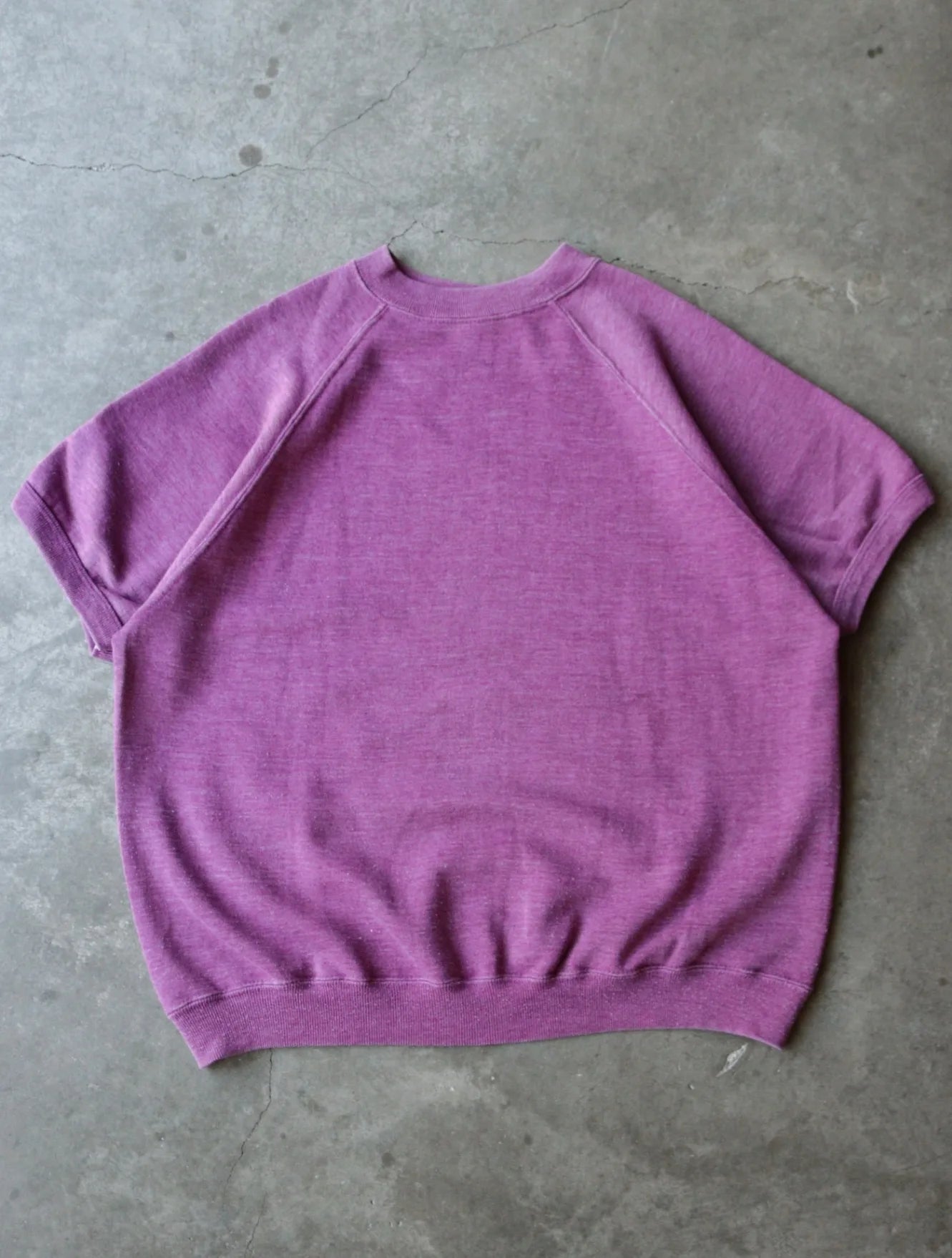 1980S SHORT SLEEVE SWEATSHIRT