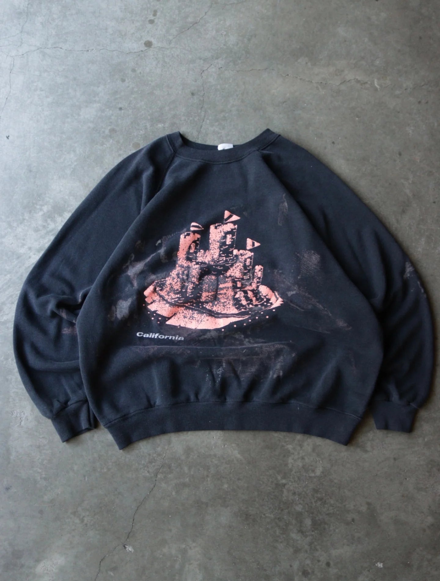 1980S CALIFORNIA CASTLE SWEATSHIRT