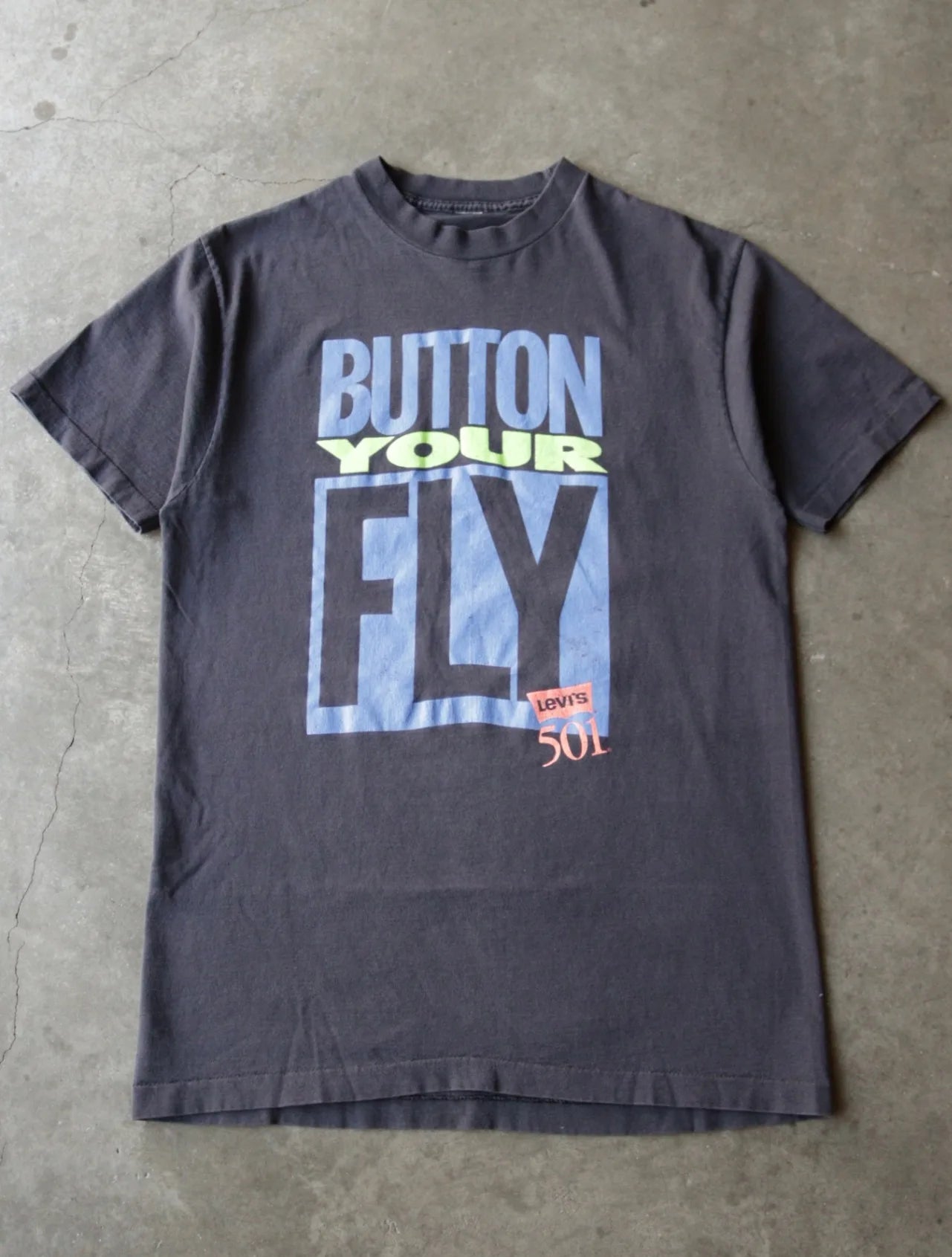 1990S BUTTON YOUR FLY TEE