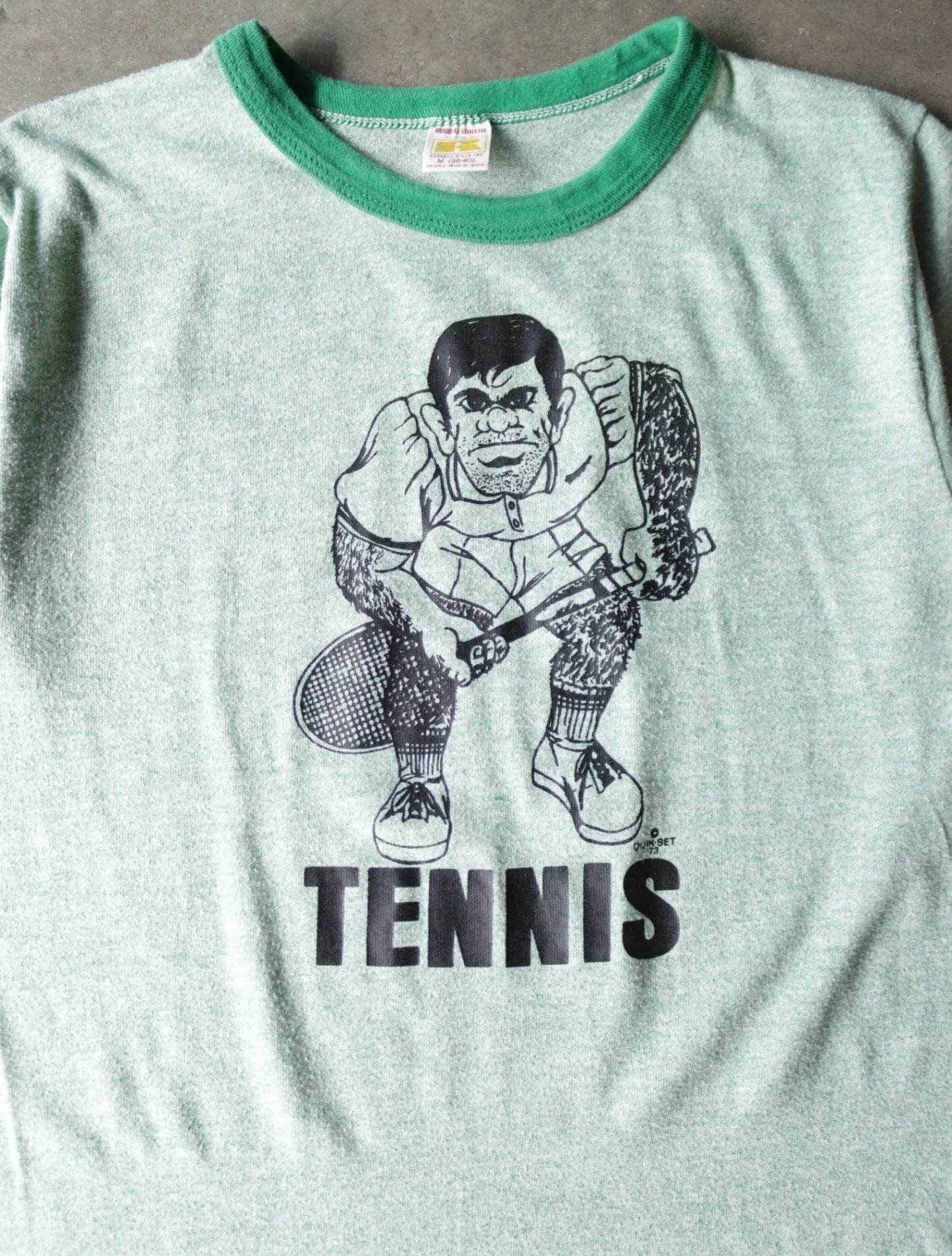 1970S RUSSELL TENNIS TEE