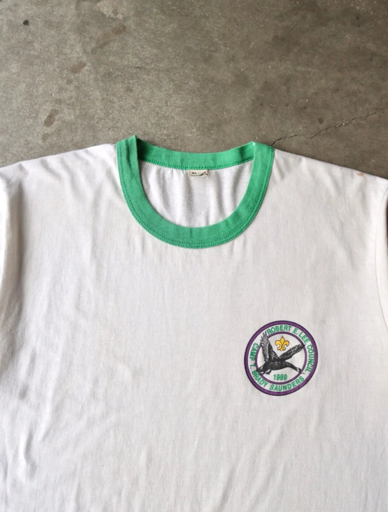 1980S CAMP BRADY RINGER TEE