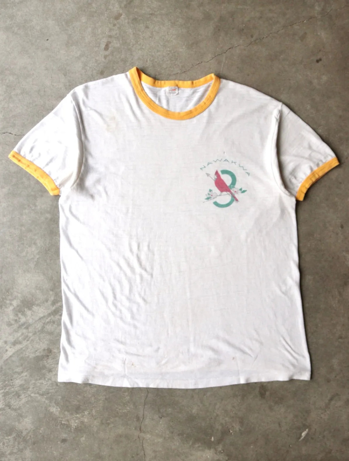 1980S NAWAKWA RINGER TEE