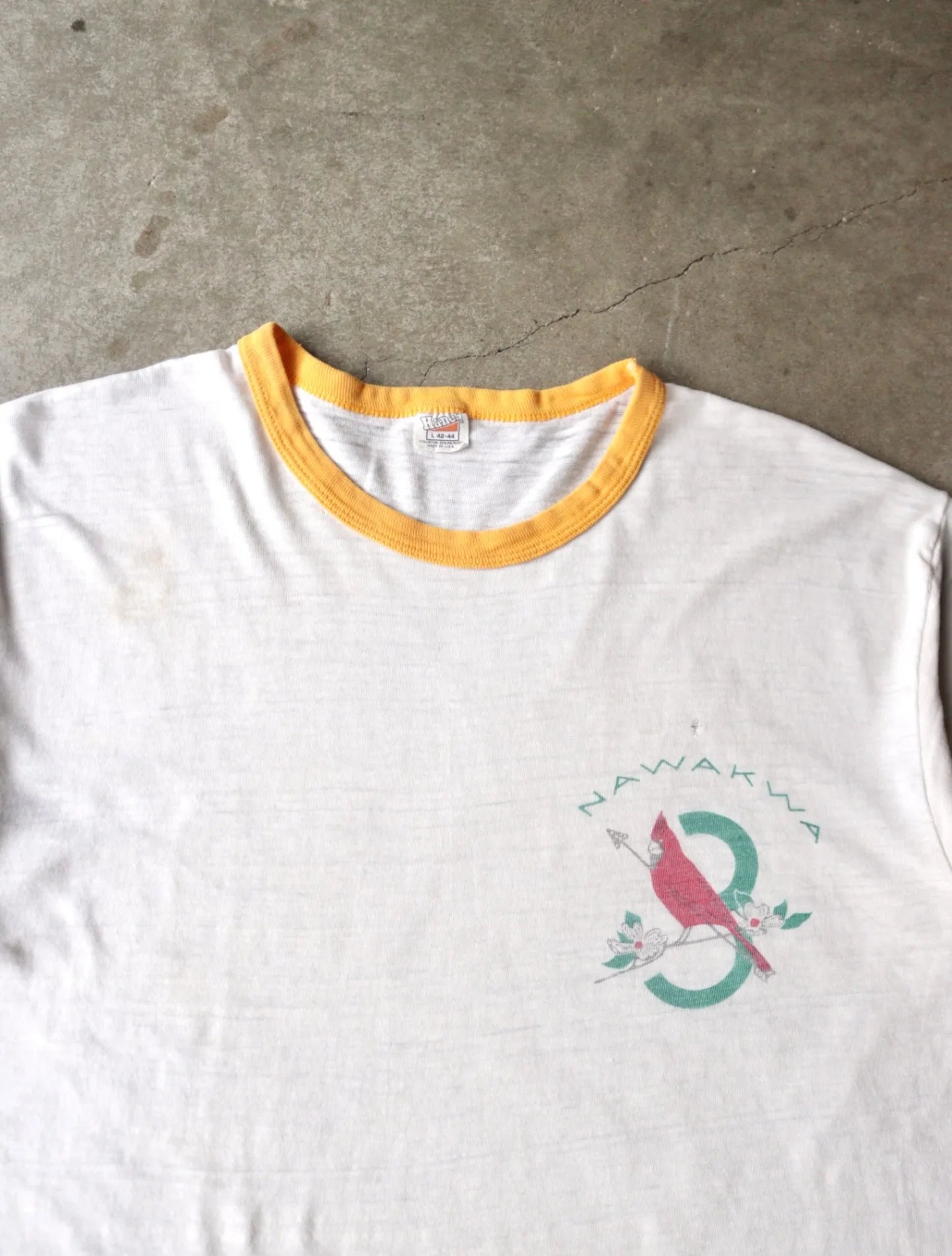 1980S NAWAKWA RINGER TEE