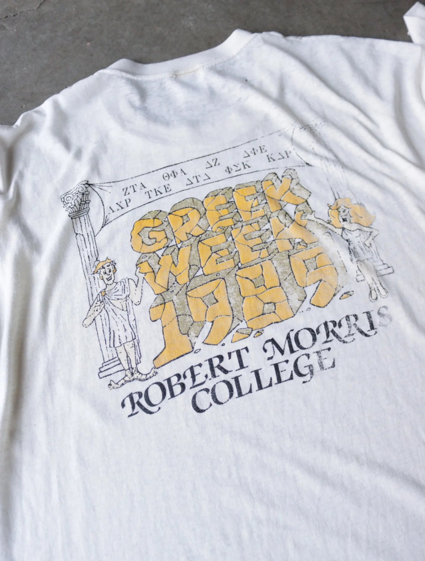 1990S GREEK WEEK TEE