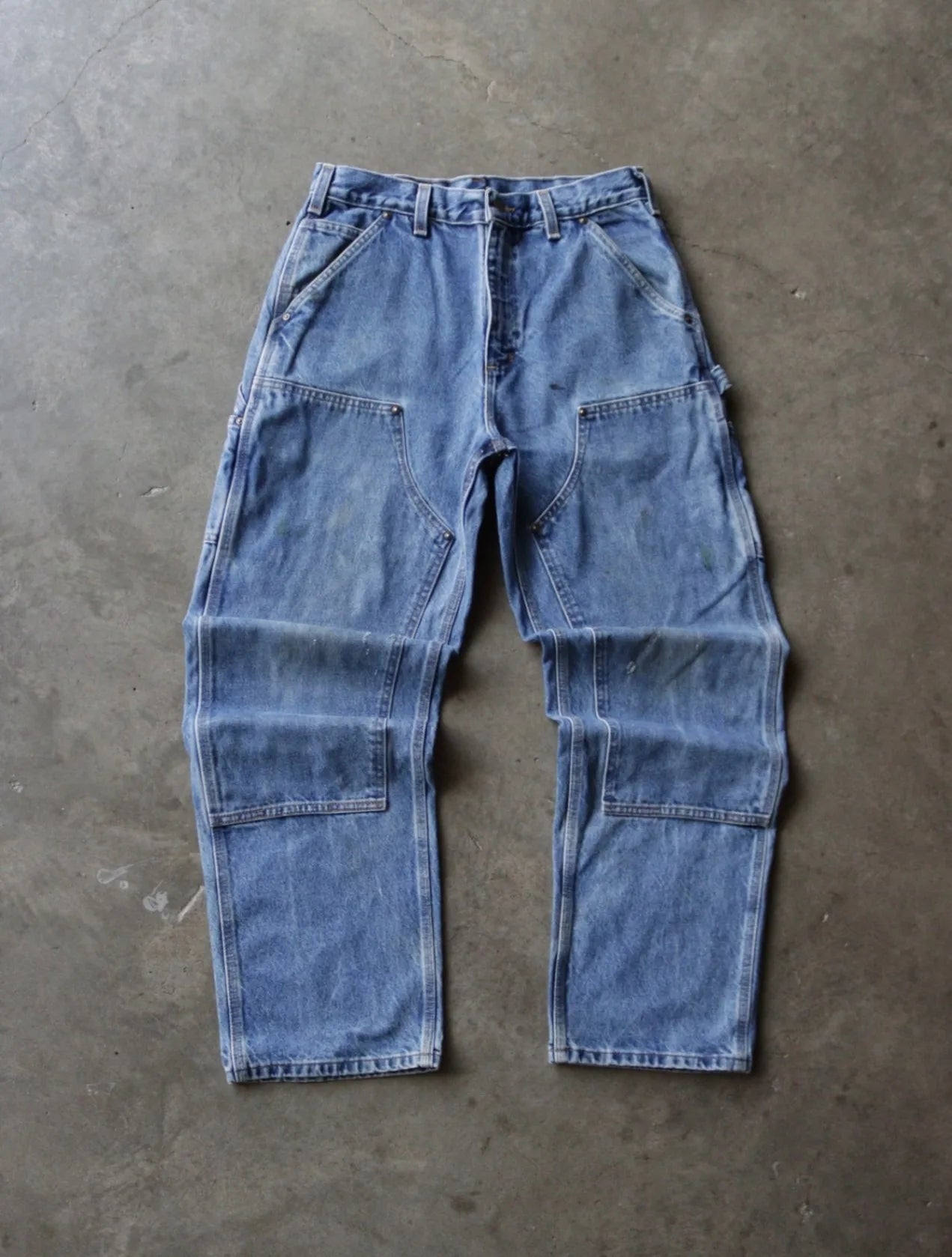 2000S CARHARTT DOUBLE KNEE DENIM PANTS