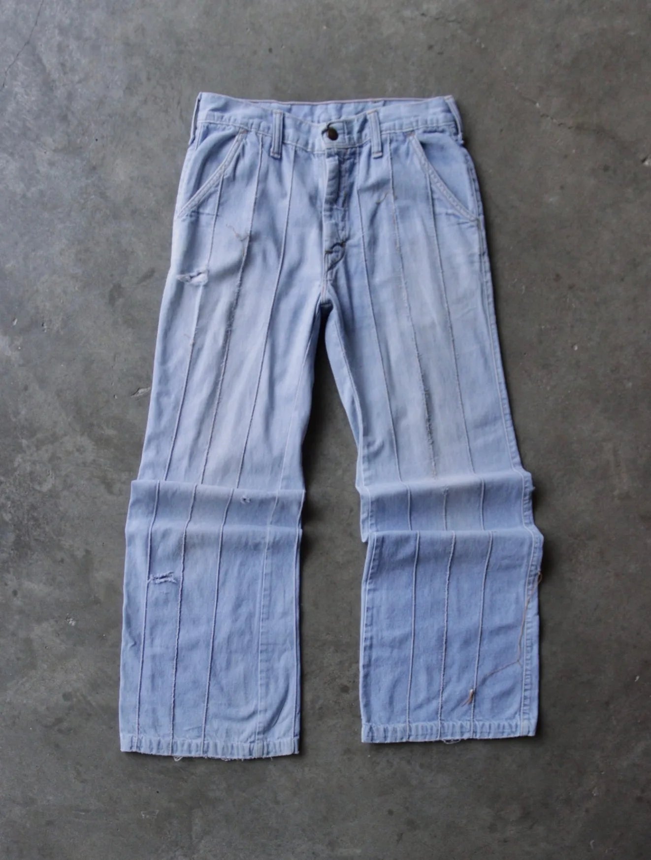 1970S MALE FLARED DENIM PANTS